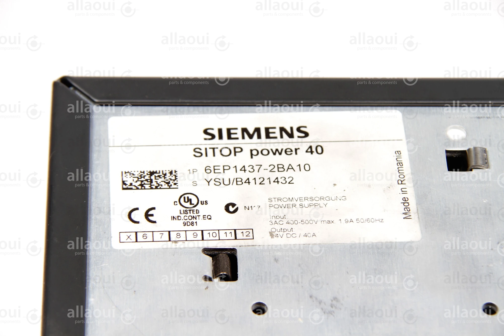 Siemens SITOP Power 40 6EP1 437-2BA10 Siemens SITOP Power 40 6EP1 437-2BA10