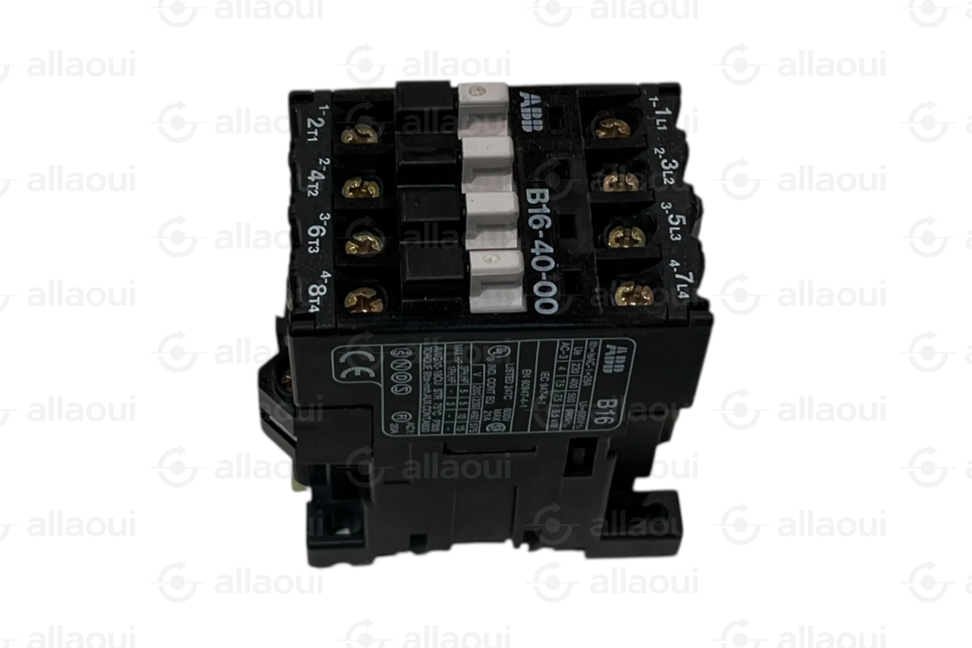 ABB Contactor B16-40-00 7.5kW 110VAC Coil B16-40-00
