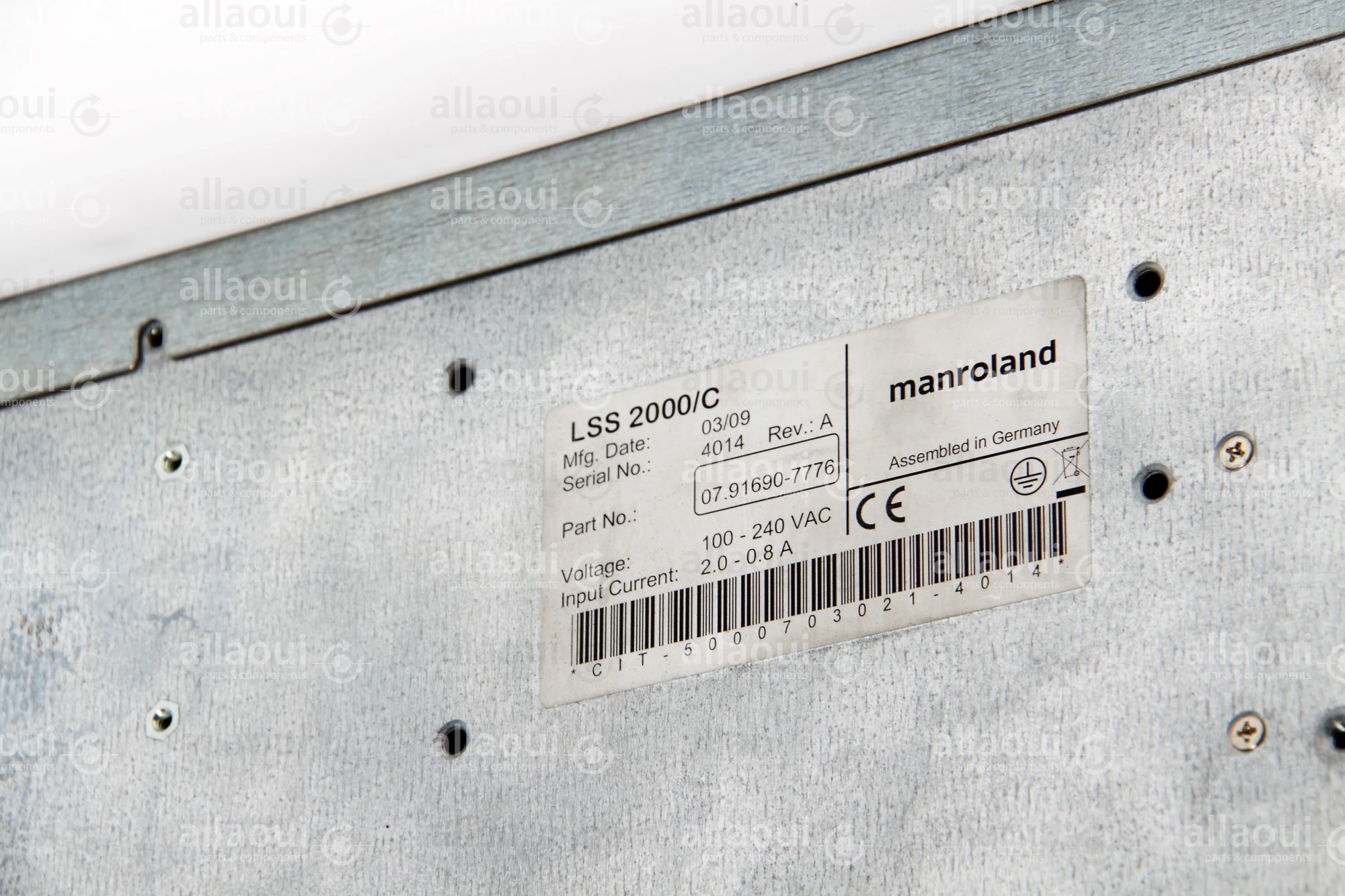 Manroland Computer 07.91690-7776 Manroland Computer 07.91690-7776