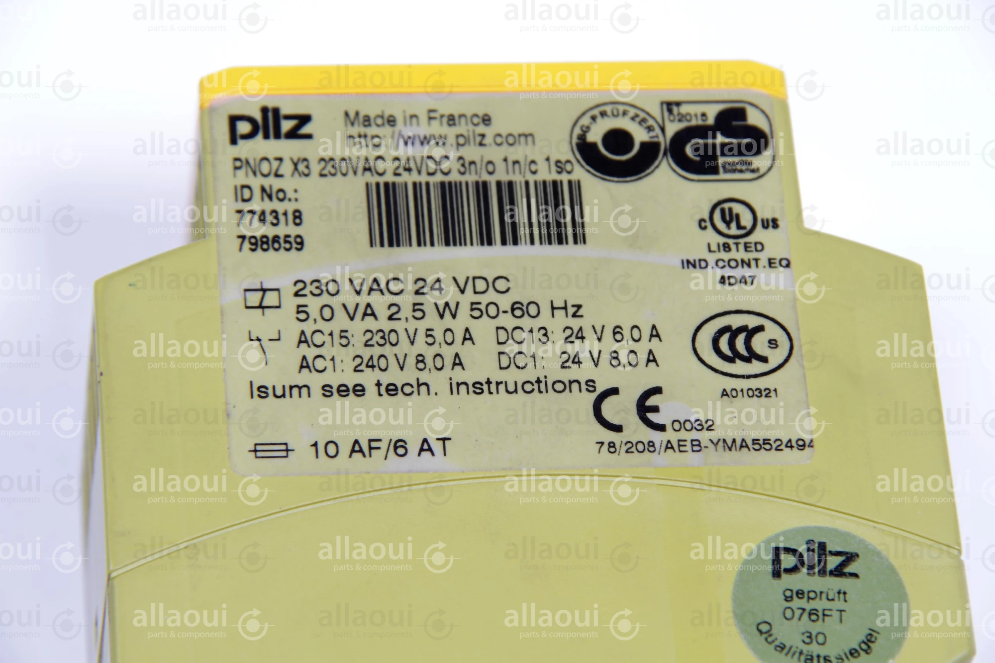 Pilz PNOZ X3 PNOZ X3 Pilz PNOZ X3 PNOZ X3