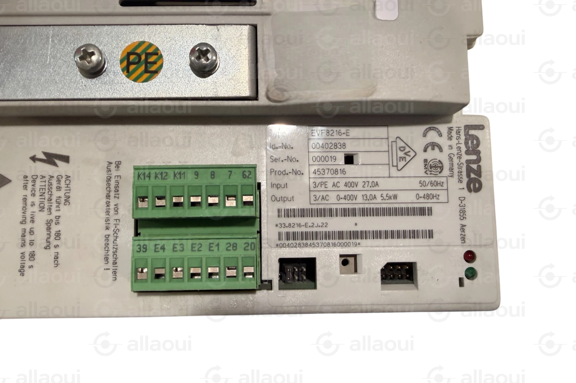 Lenze Frequency Converter EVF8216-E Lenze Frequency Converter EVF8216-E