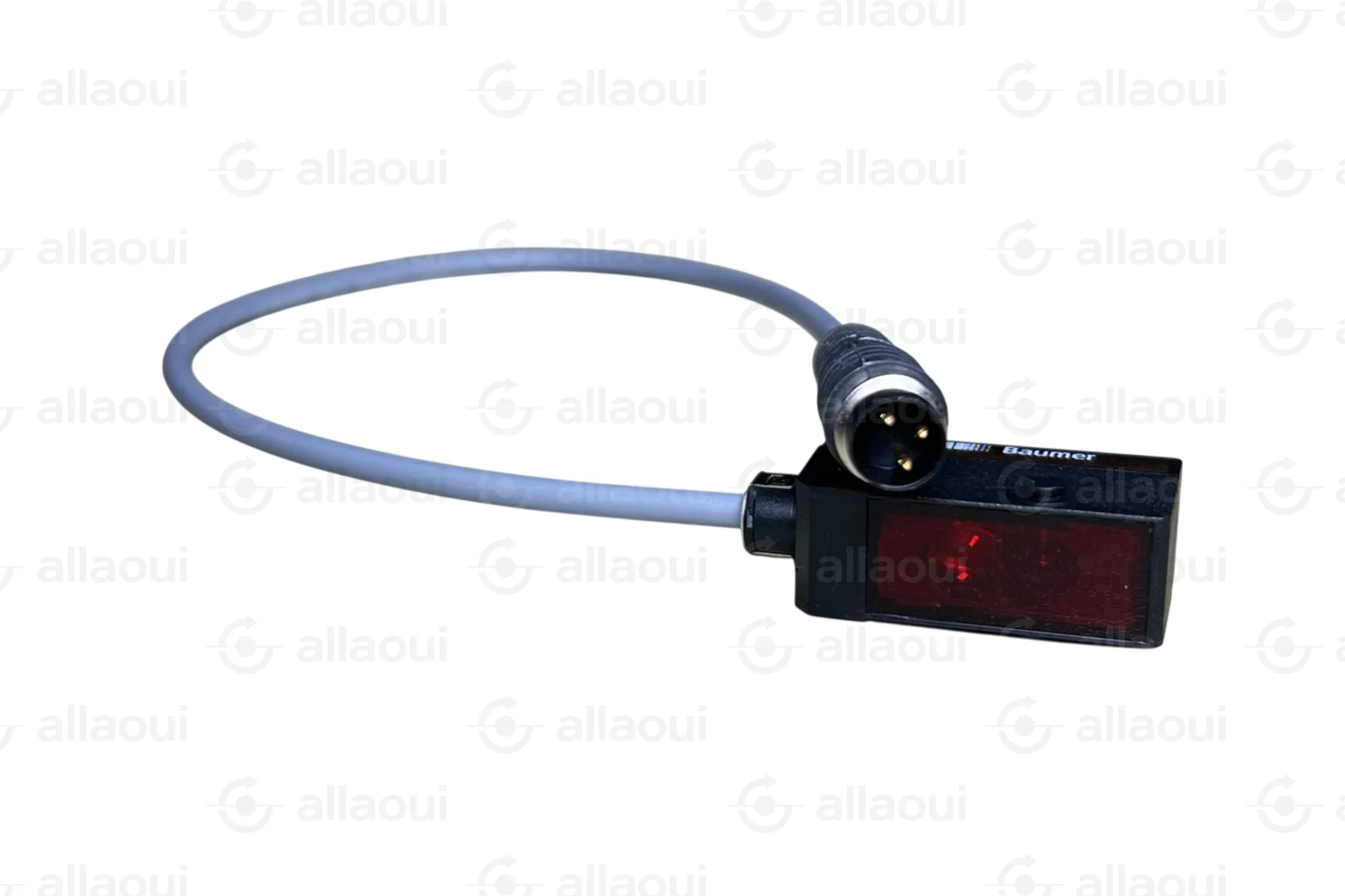 Baumer Through Beam Sensor Yellow LED 5m 100mA PNP IP65 FEDK 10P3101/KS35
