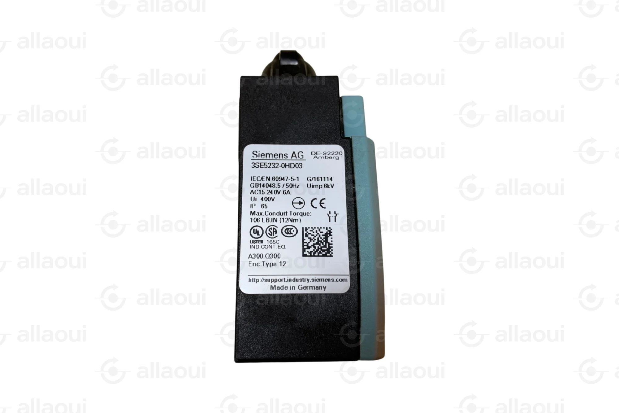 Siemens Position Switch Roller Plunger IP65 3SE52320HD03 Siemens Position Switch Roller Plunger IP65 3SE52320HD03