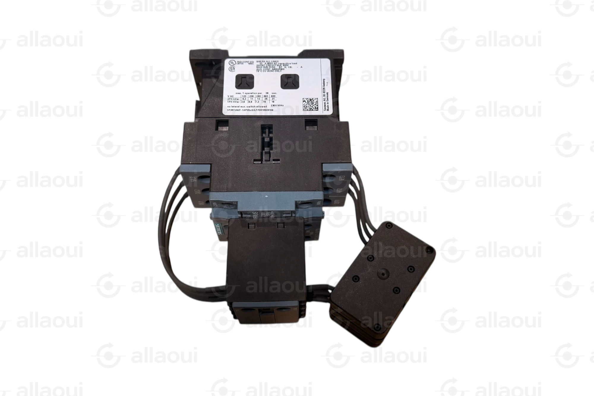 Siemens SIRIUS 3RT26 Contactor 230 V AC Coil 3-Pole 1NO + 2NC 3RT2627-1AP05 Siemens SIRIUS 3RT26 Contactor 230 V AC Coil 3-Pole 1NO + 2NC 3RT2627-1AP05