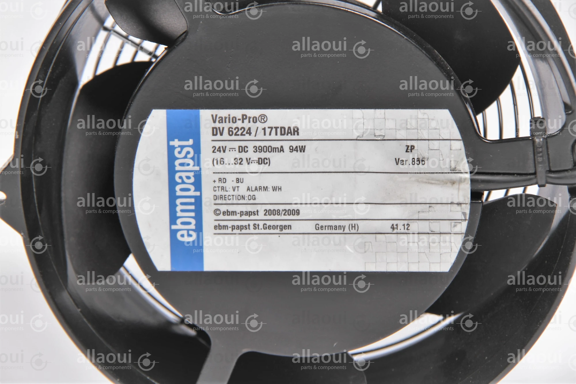 EBM PAPST Axial Fan DV6224 / 17TDAR Var 856 EBM PAPST Axial Fan DV6224 / 17TDAR Var 856