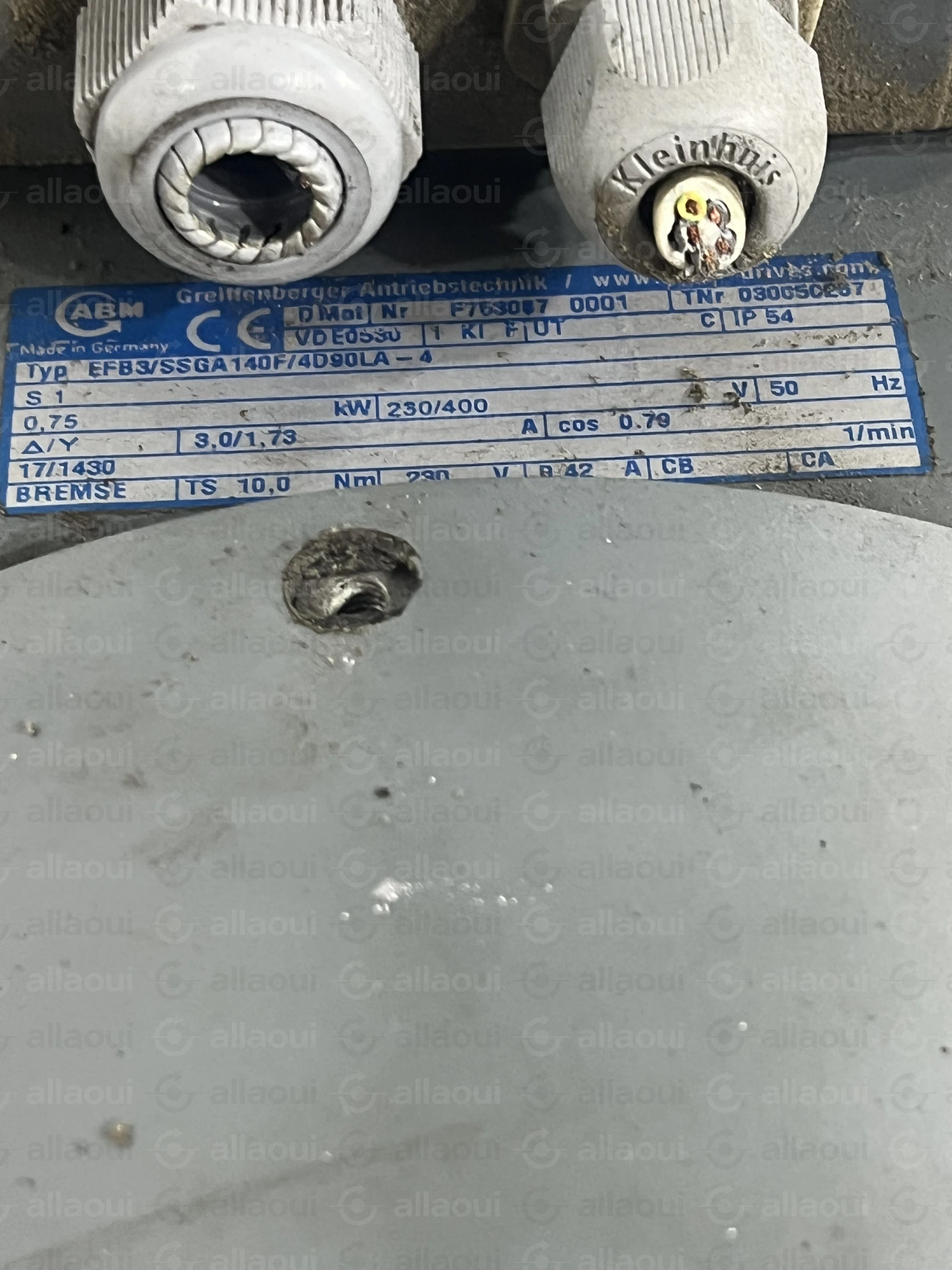 ABM Greiffenberger Motor EFB3/SSGA140F/4D90LA - 4 ABM Greiffenberger Motor EFB3/SSGA140F/4D90LA - 4