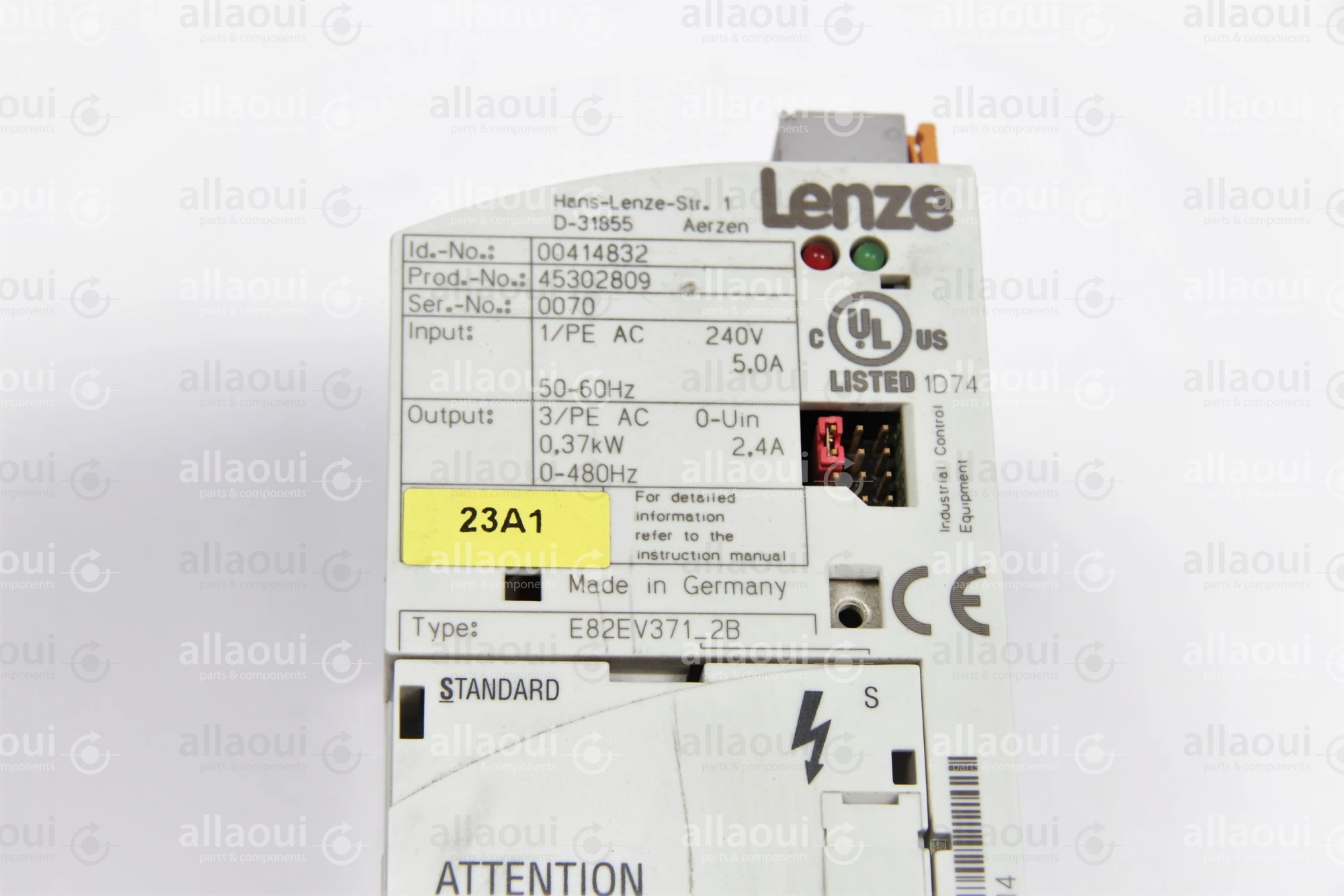 Lenze Frequency Converter E82EV371_2B Lenze Frequency Converter E82EV371_2B