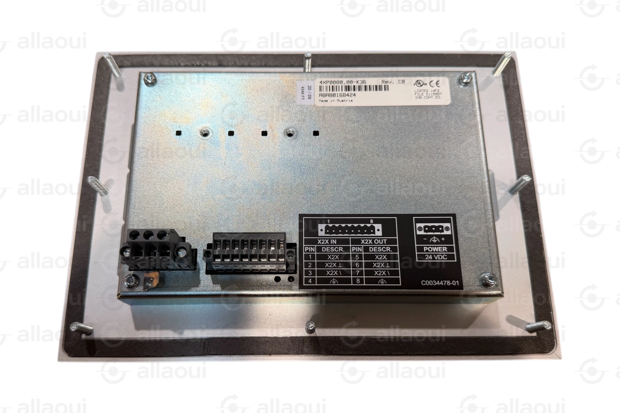 B&R Industrial Automation Panel Ferag 4xP0000.00-K36 B&R Industrial Automation Panel Ferag 4xP0000.00-K36