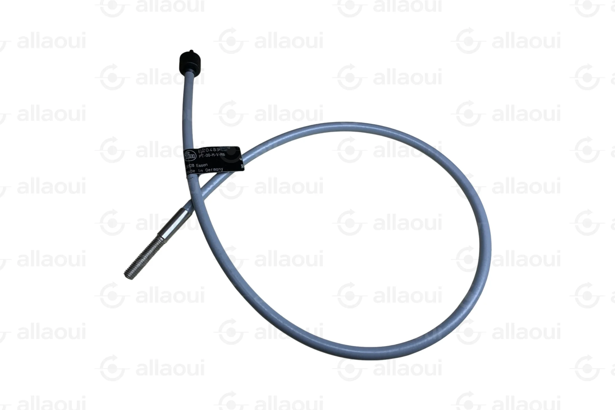 IFM Electronic Fiber Optic Reflector Sensor M6 Straight E20489
