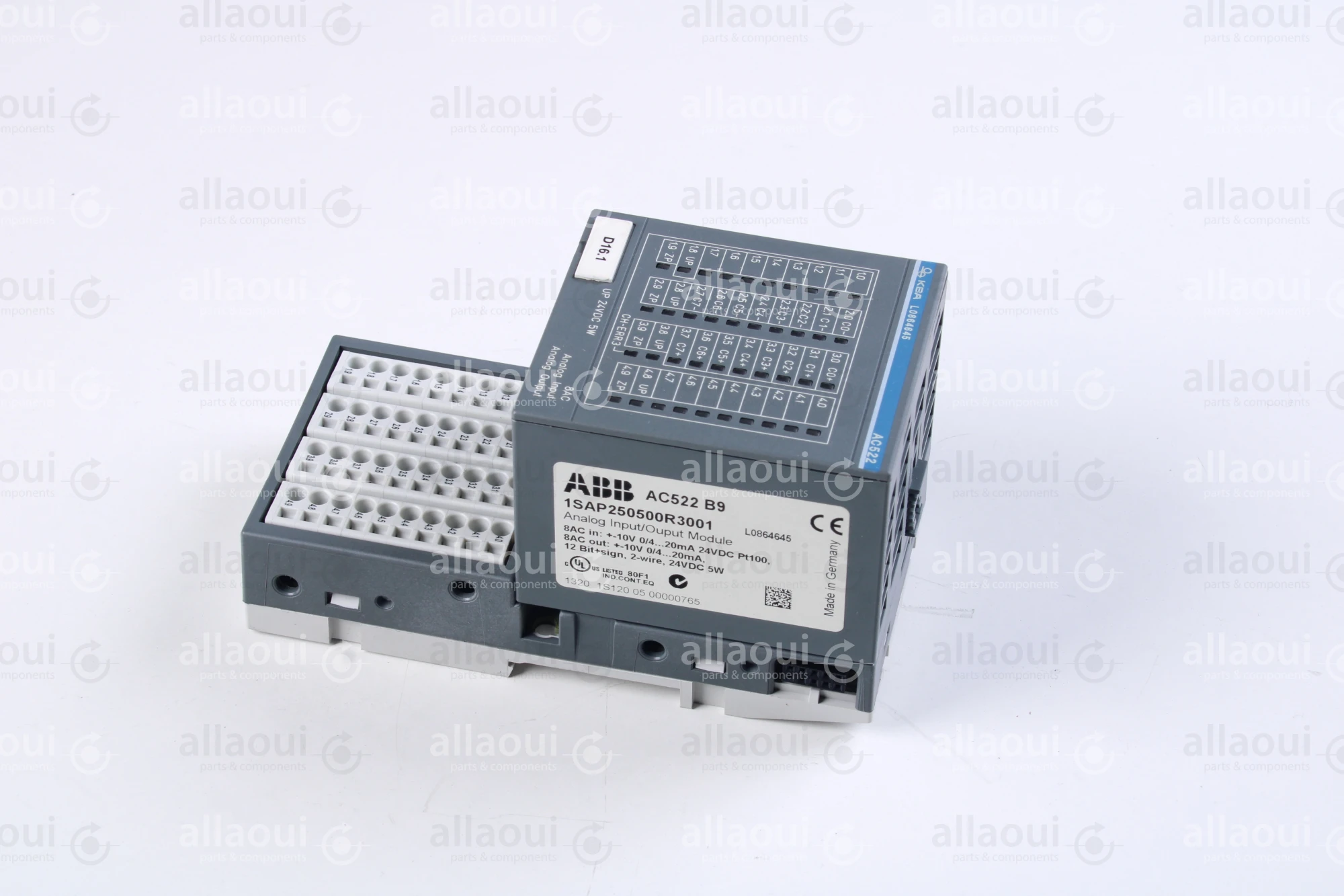 ABB Analog Input/Output Module 1SAP250500R3001 ABB Analog Input/Output Module 1SAP250500R3001