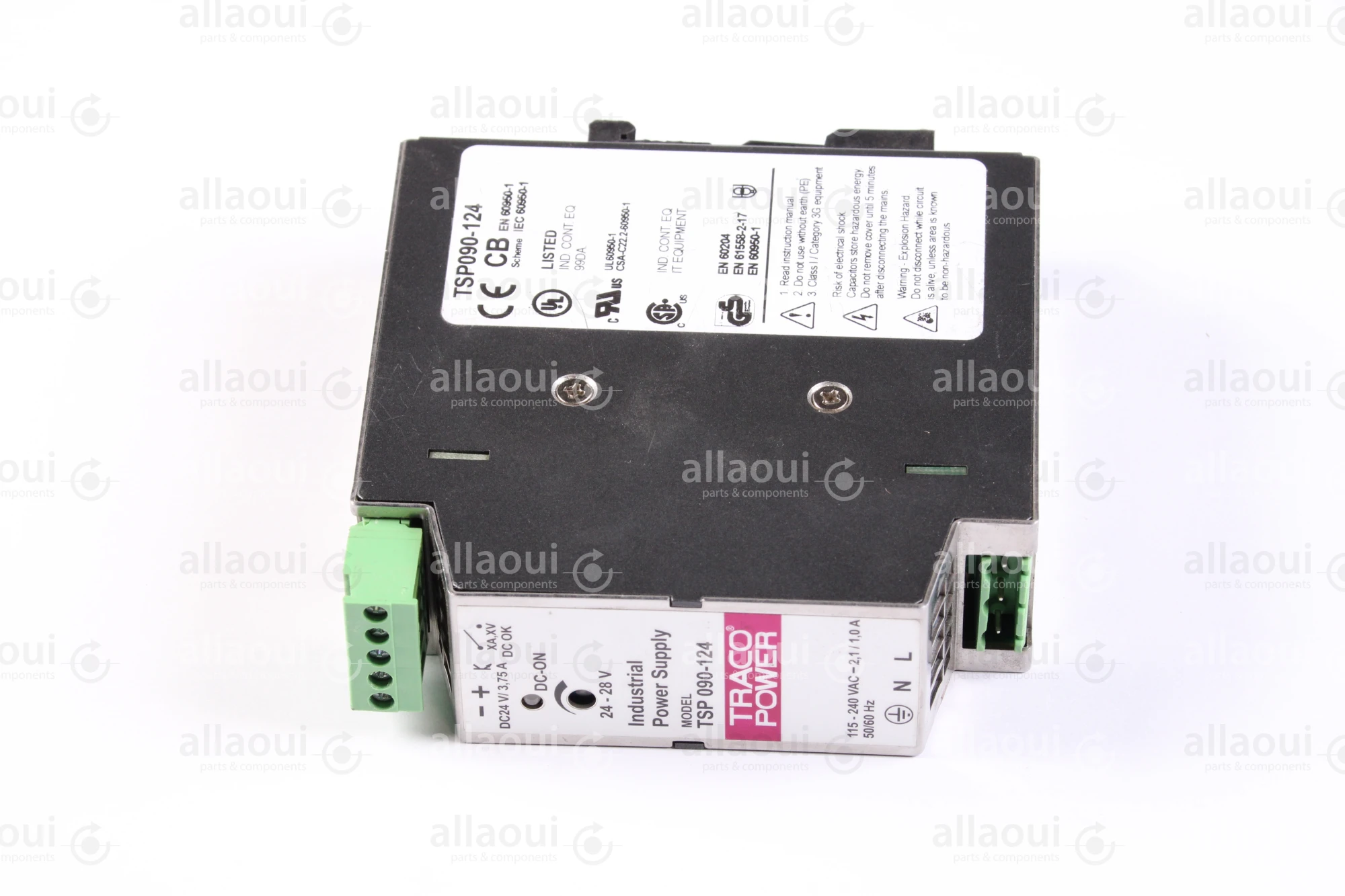 Traco Power Power Adapter TSP090-124 Traco Power Power Adapter TSP090-124