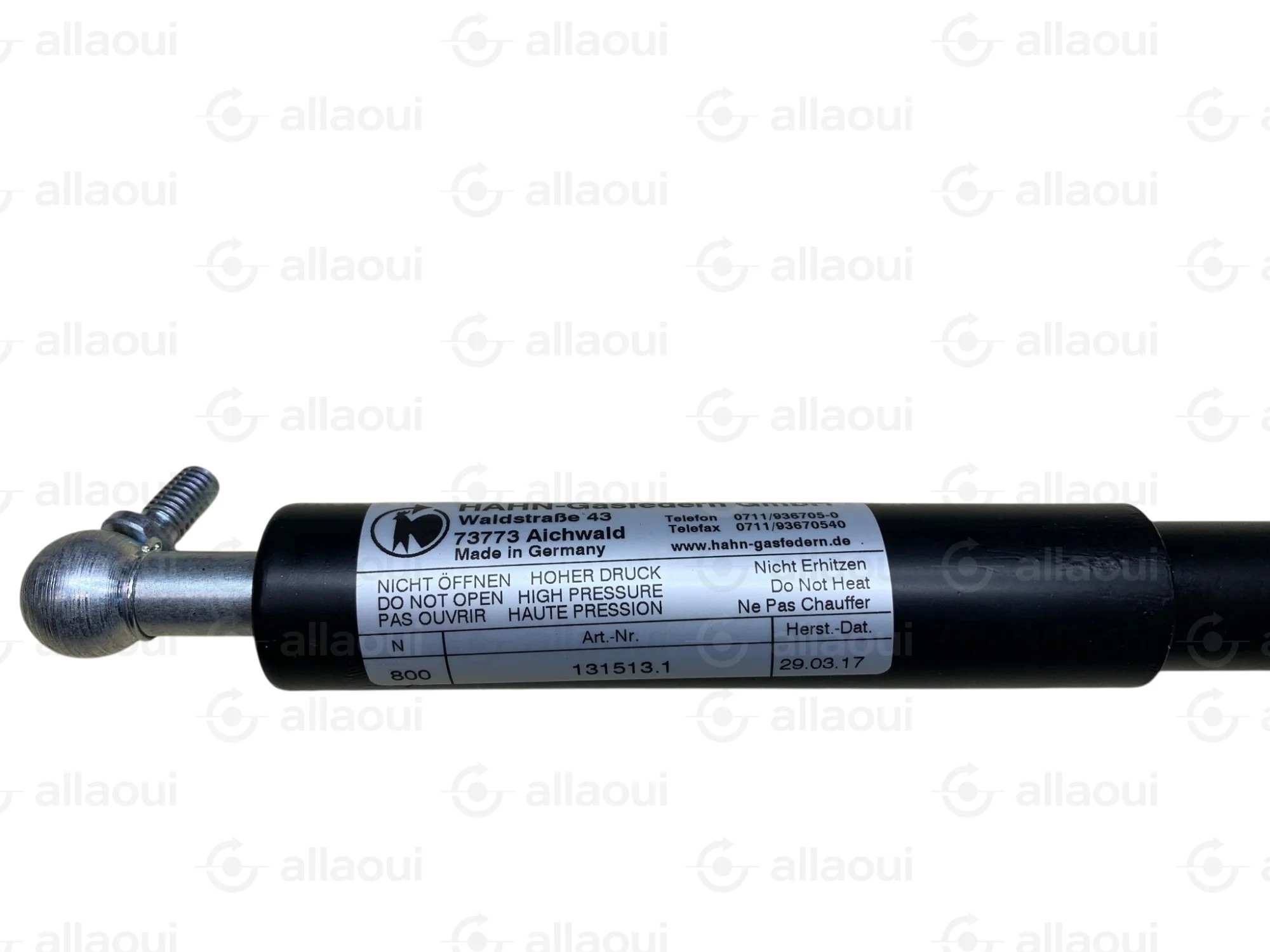 Hahn-Gasfedern Gas spring 143722.1 Hahn-Gasfedern Gas spring 143722.1
