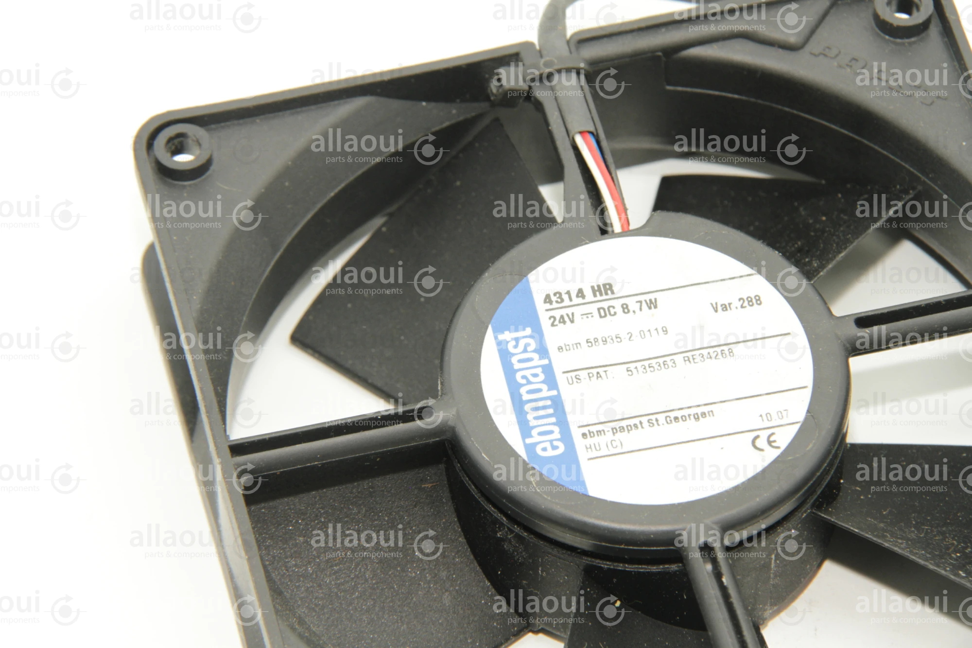 EBM PAPST Axial Fan 4314 HR VAR 288 EBM PAPST Axial Fan 4314 HR VAR 288