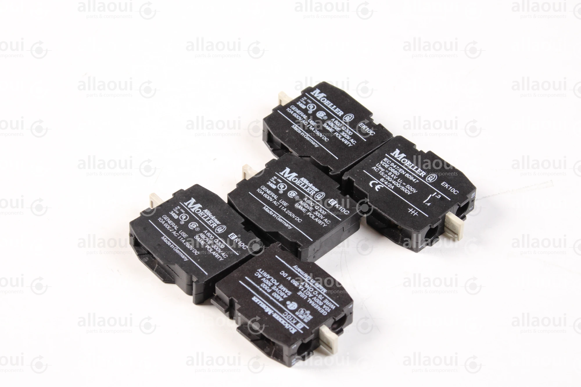 Moeller Contact element 10A 600V AC/1A 250V DC NC (5pieces) IEC947/EN60947 EK10C 5stück Moeller Contact element 10A 600V AC/1A 250V DC NC (5pieces) IEC947/EN60947 EK10C 5stück