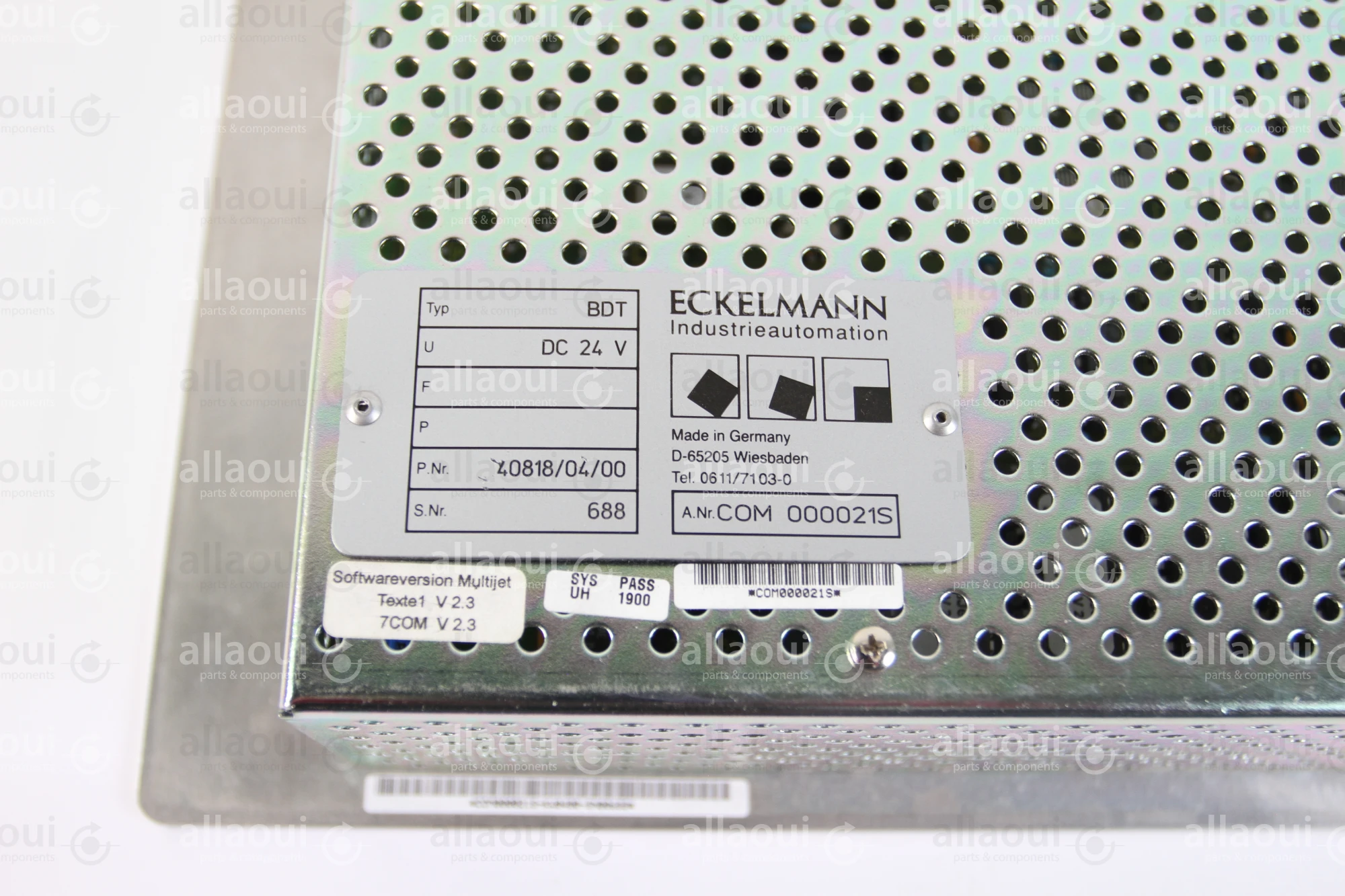 Eckelmann Operation Board 40818/04/00 Eckelmann Operation Board 40818/04/00