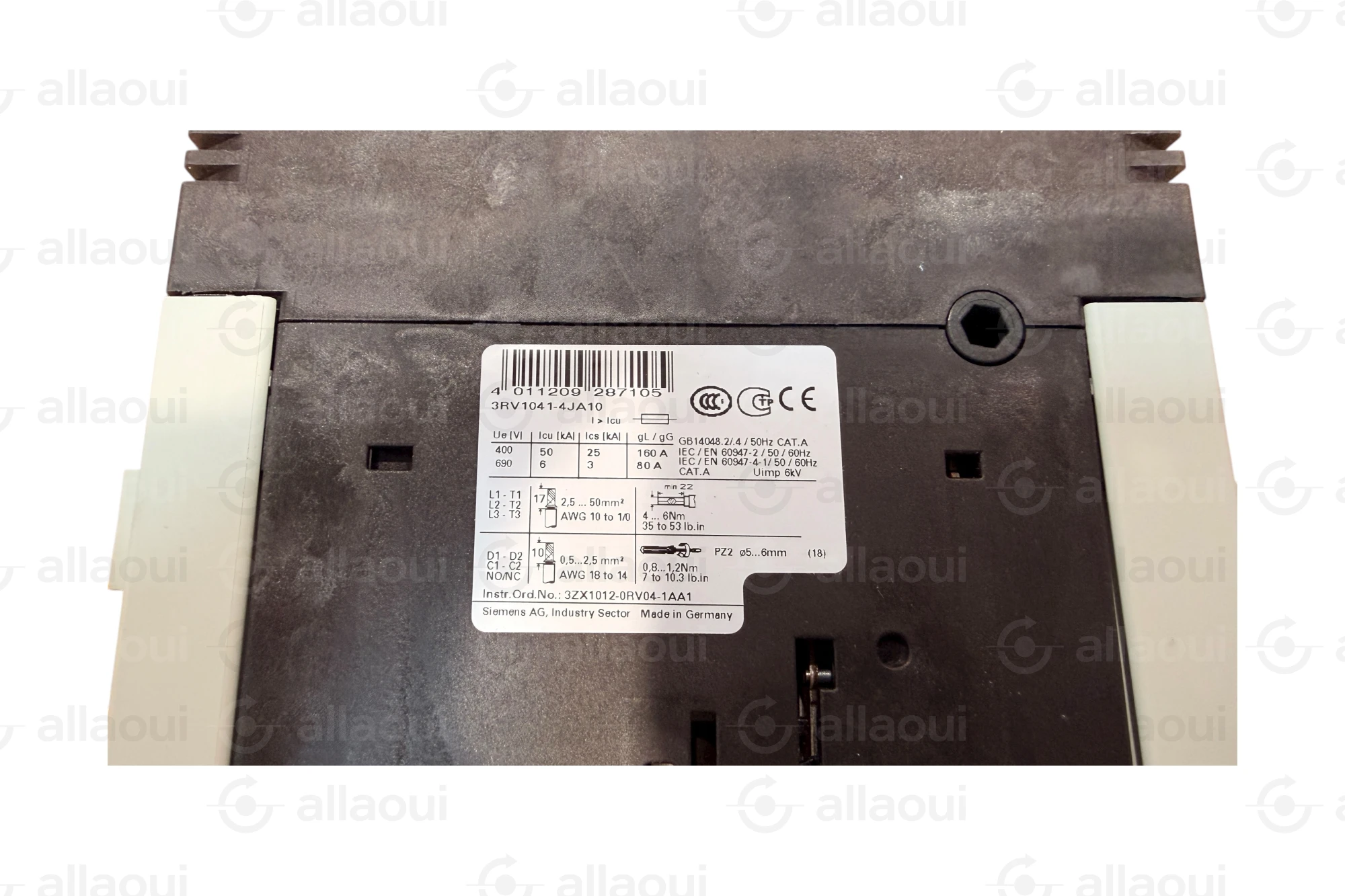 Siemens Power Supply 3RV10 041-4JA10 Siemens Power Supply 3RV10 041-4JA10