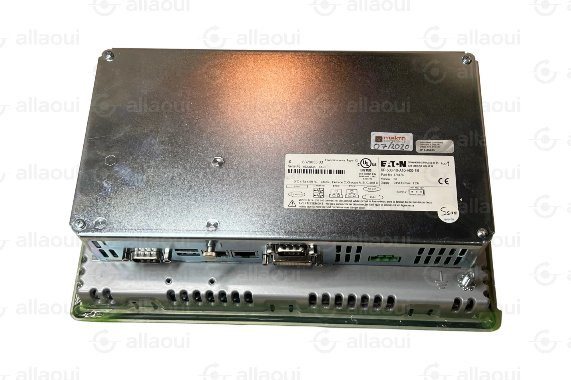 EATON Eaton XP500 Panel PC 10.1" WSVGA Multi-Touch XP-503-10-A10-A00-1B EATON Eaton XP500 Panel PC 10.1" WSVGA Multi-Touch XP-503-10-A10-A00-1B