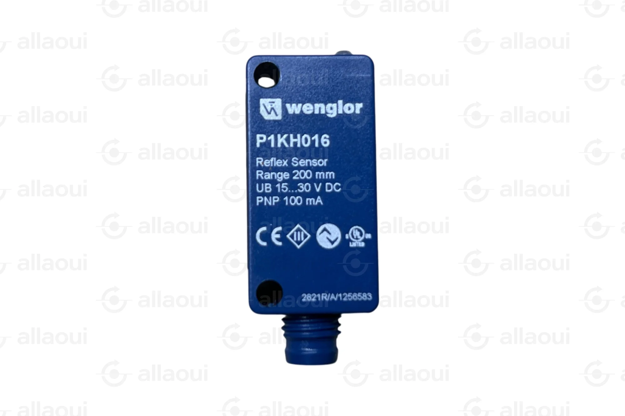 Wenglor Reflex Sensor with Background Suppression Red Light PNP NO M8 4-pin P1KH016