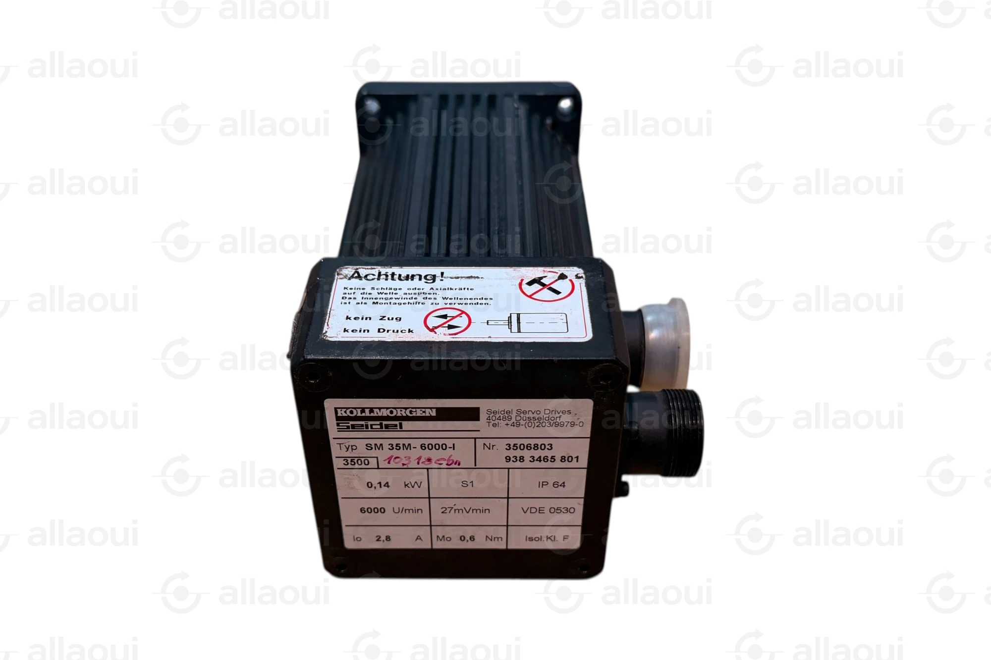 Kollmorgen Servo Motor SM 35M-6000-l