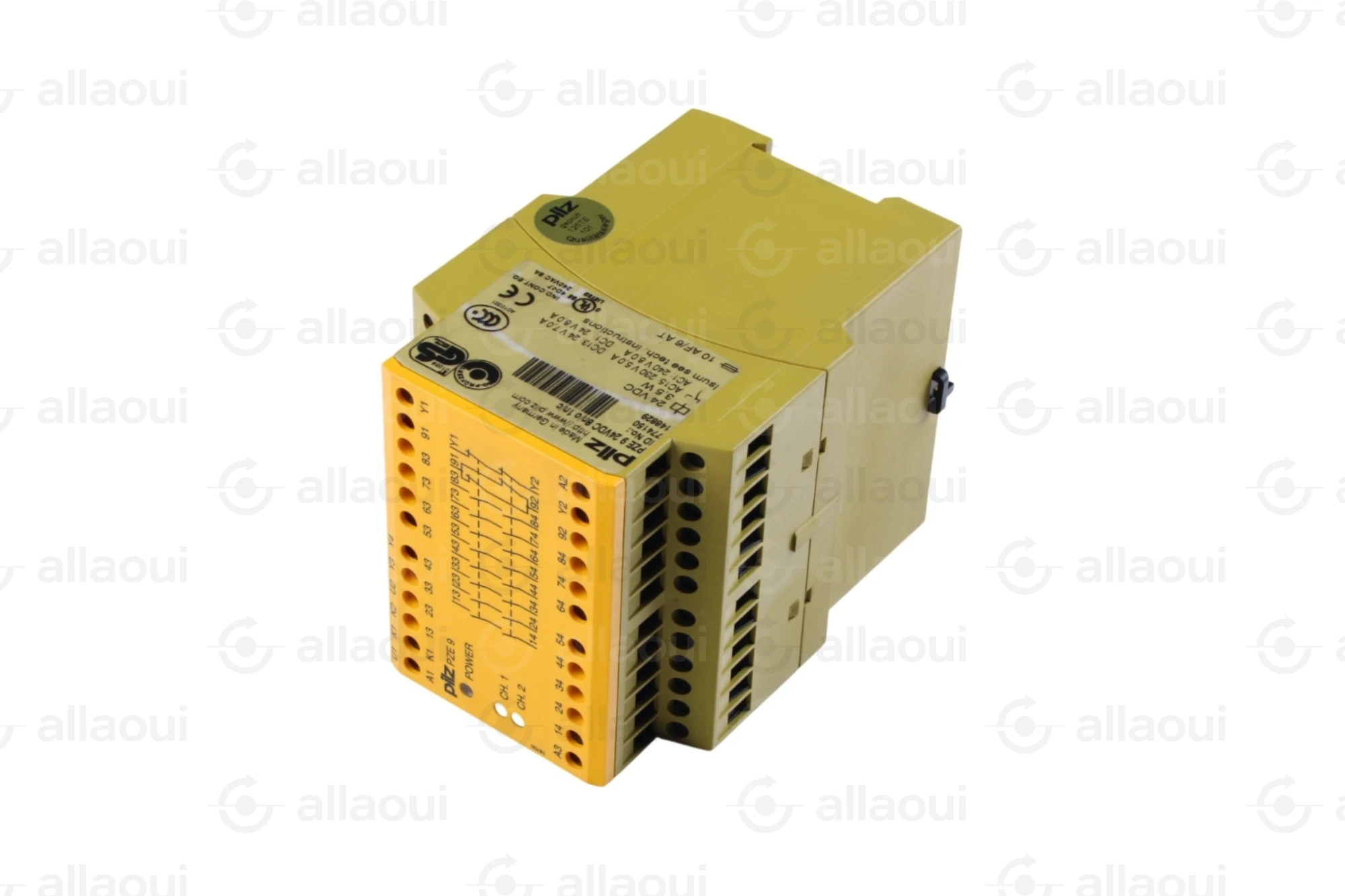 Pilz Contact Expansion Block 24VDC PZE 9 24VDC 8n/o 1n/c Pilz Contact Expansion Block 24VDC PZE 9 24VDC 8n/o 1n/c