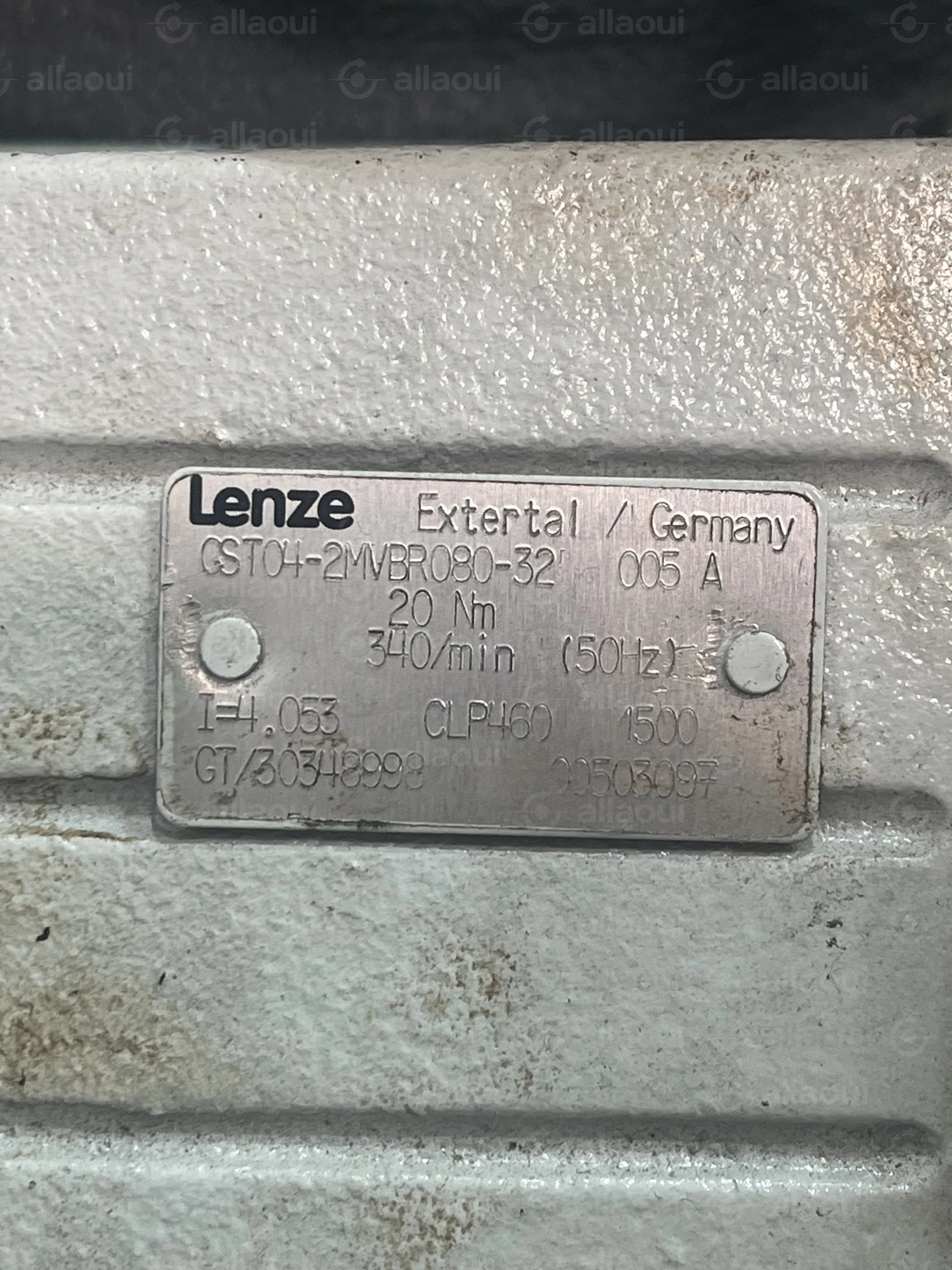 Lenze Motor MDXMA1M 080 - 32 Lenze Motor MDXMA1M 080 - 32