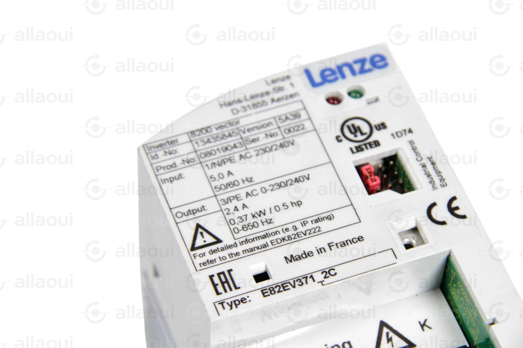 Lenze Frequency Converter 8200 Vector E82EV371_2C Lenze Frequency Converter 8200 Vector E82EV371_2C