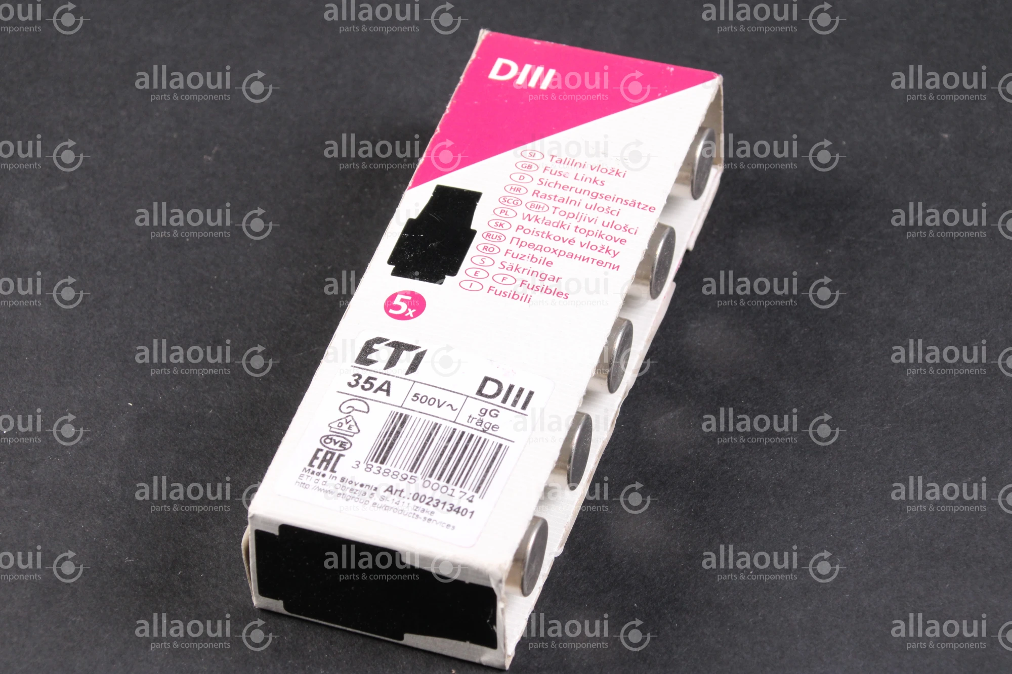 ETI DII-Fuse Links (5 Pieces) 000132042 ETI DII-Fuse Links (5 Pieces) 000132042