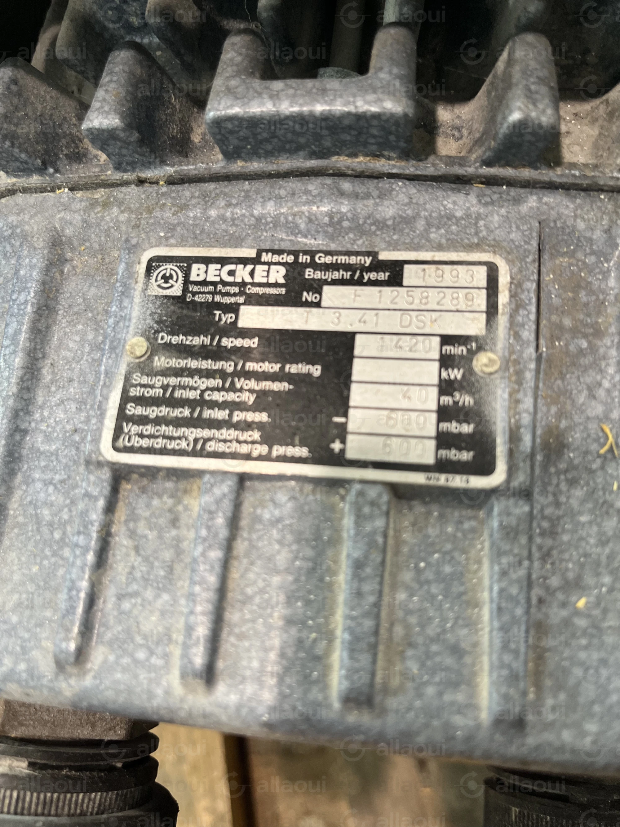 Becker Pump T 34.1 DSK Becker Pump T 34.1 DSK