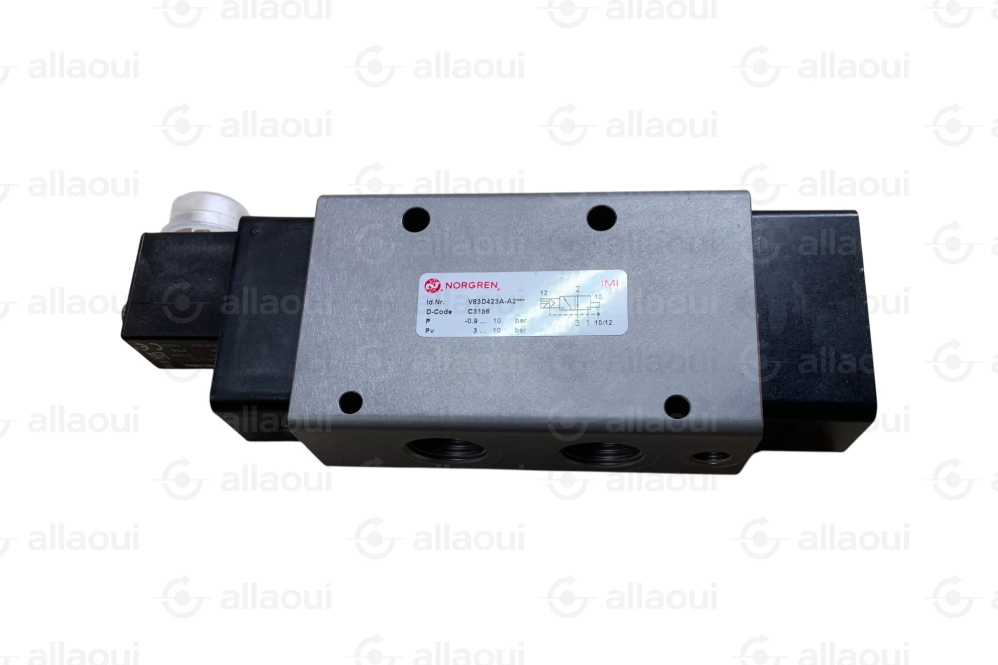 Norgren Solenoid Valve 3/2 Way G1/2 NC 24V DC V63D423A-A213J Norgren Solenoid Valve 3/2 Way G1/2 NC 24V DC V63D423A-A213J