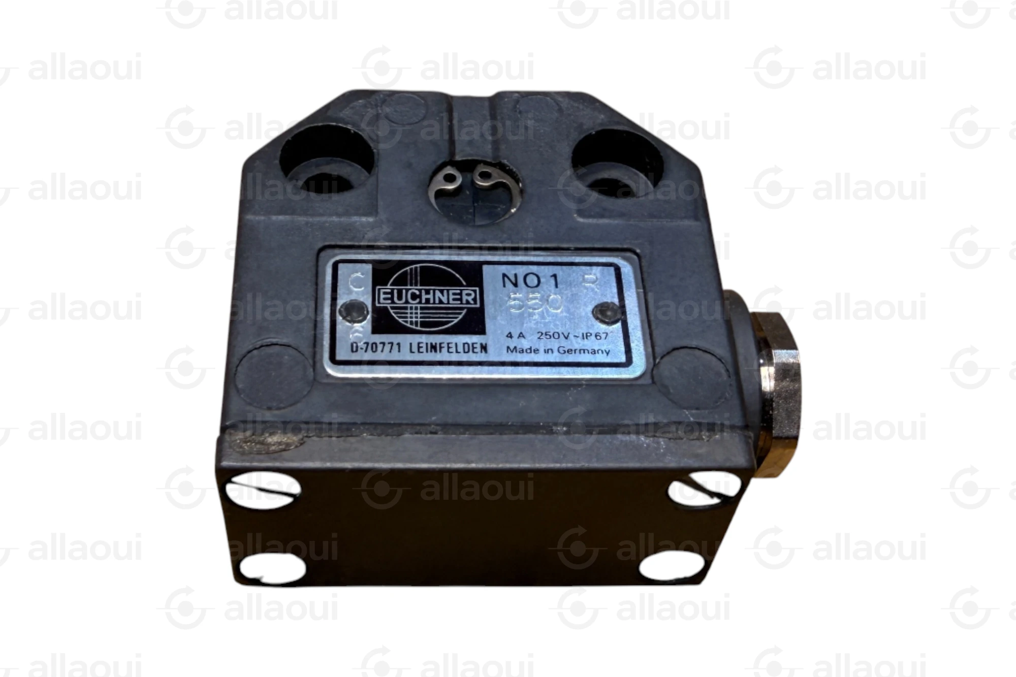 Euchner Precision Single Limit Switch Roller Plunger N01R-550 Euchner Precision Single Limit Switch Roller Plunger N01R-550