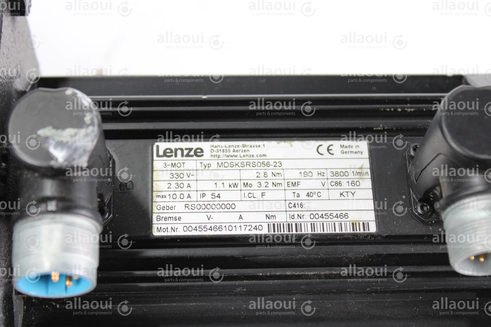 Heidelberg Servomotor M5 with Transmission ZD.2271-010-01-00 Heidelberg Servomotor M5 with Transmission ZD.2271-010-01-00