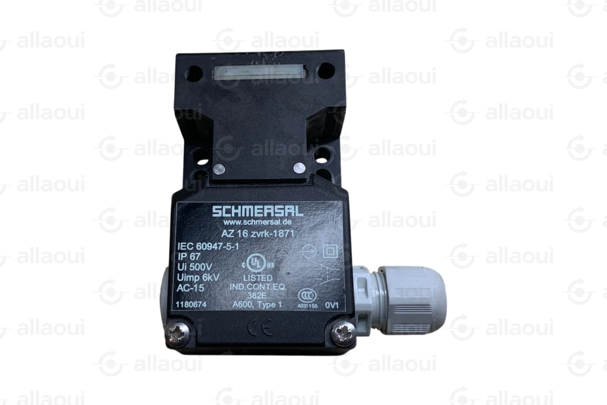Schmersal Schmersal AZ 16 ZVRK-1871 Safety Interlock Switch AZ 16 ZVRK-1871 Schmersal Schmersal AZ 16 ZVRK-1871 Safety Interlock Switch AZ 16 ZVRK-1871