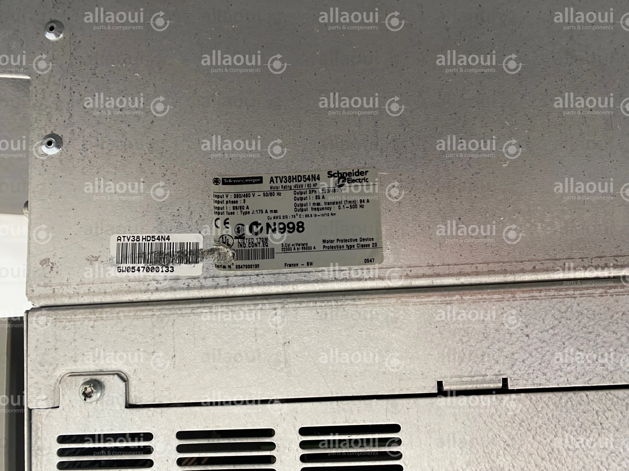 Telemecanique Frequenzy Converter ATV38HD54N4 Telemecanique Frequenzy Converter ATV38HD54N4