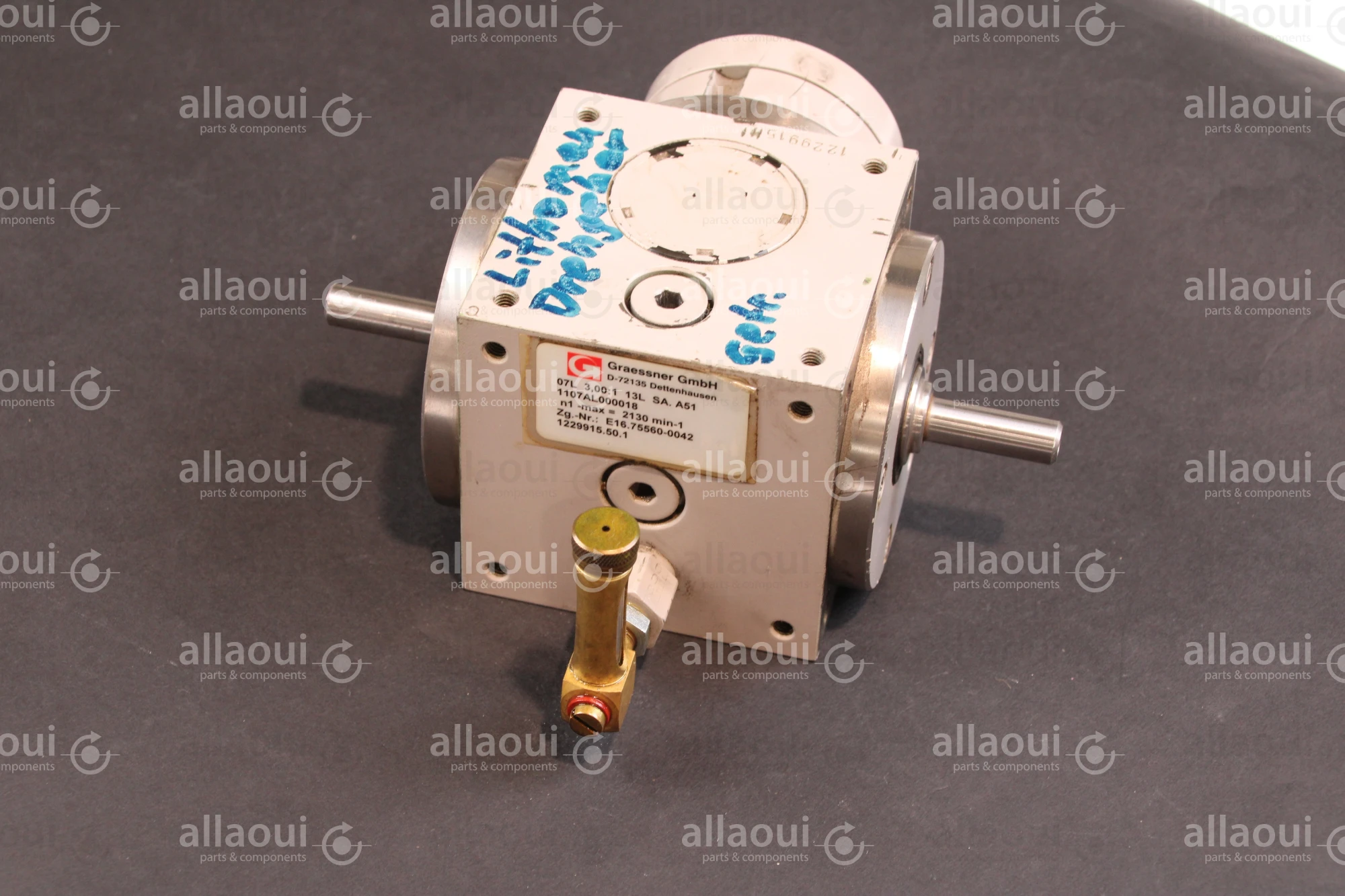 Nidec Graessner GmbH & CO. KG Angle Gear 1229915.50.1 Nidec Graessner GmbH & CO. KG Angle Gear 1229915.50.1