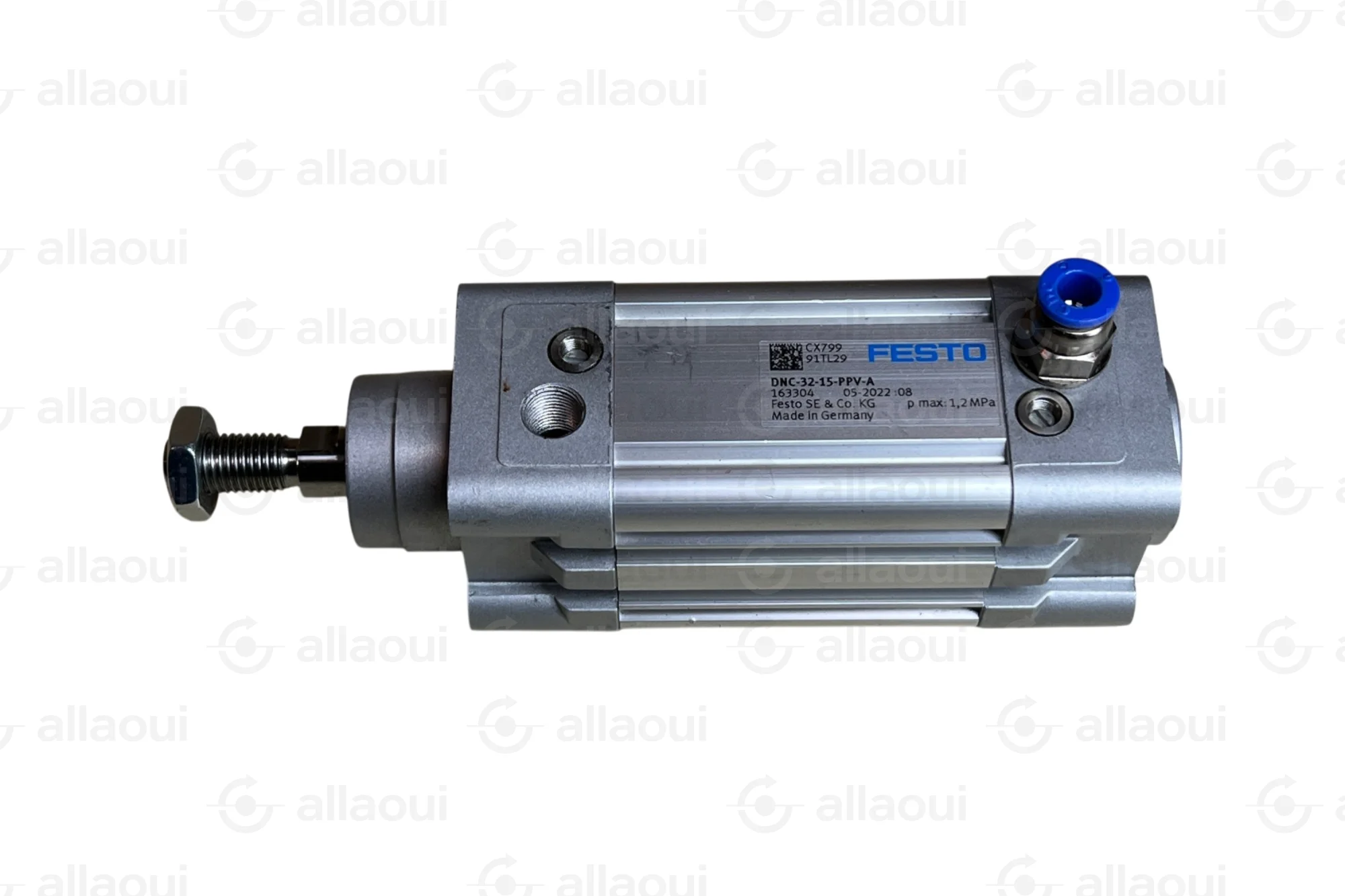 Festo Pneumatic Cylinder ISO 15552 32mm Bore Double Acting DNC-32-15-PPV-A Festo Pneumatic Cylinder ISO 15552 32mm Bore Double Acting DNC-32-15-PPV-A