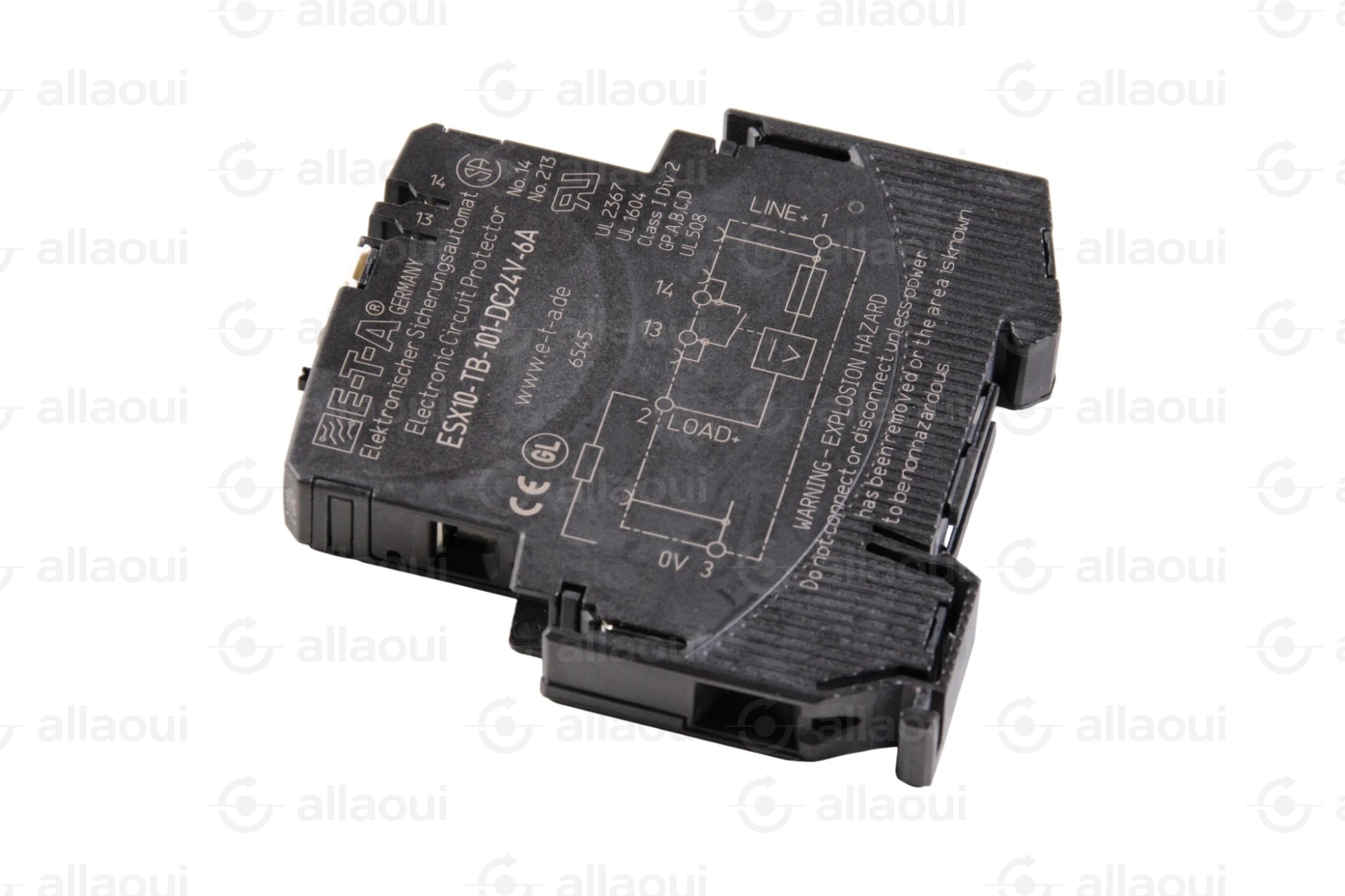 E-T-A Electronic Circuit Protector ESX10-TB101-DC24V6A E-T-A Electronic Circuit Protector ESX10-TB101-DC24V6A