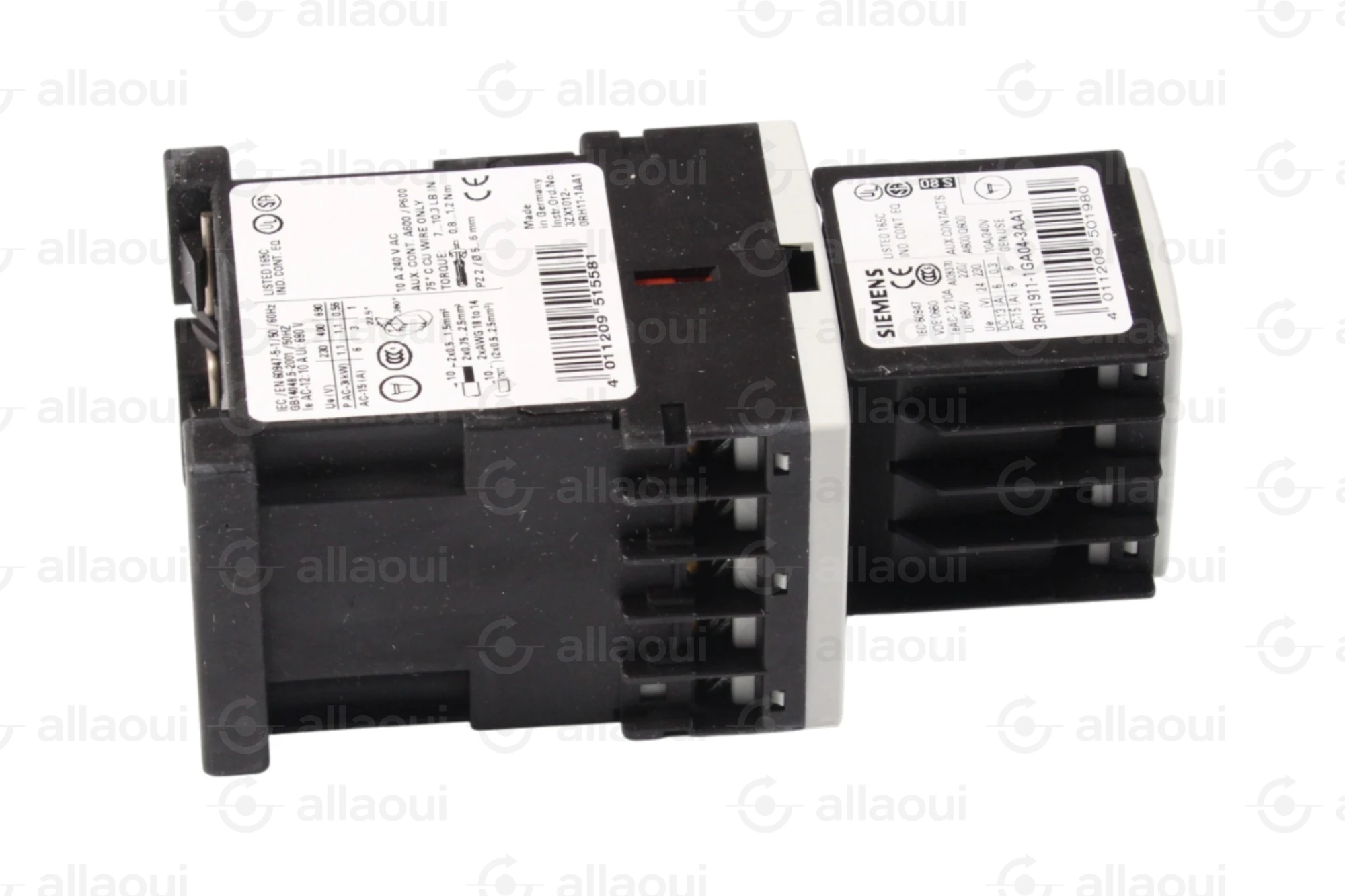 Siemens Auxiliary Contactor 3RH1244-1BB40 Siemens Auxiliary Contactor 3RH1244-1BB40