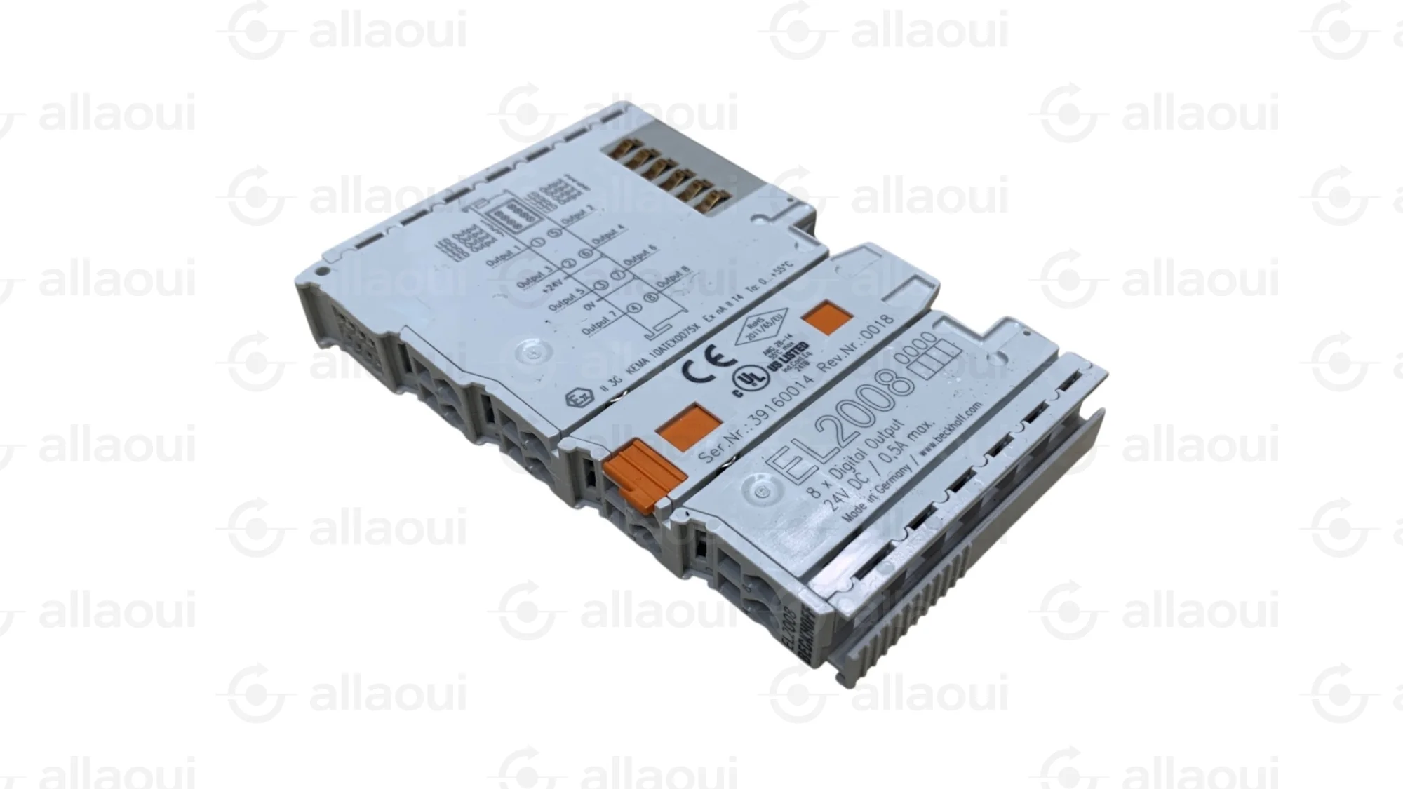 Beckhoff Beckhoff EL2008-0000 8-Channel Digital Output Terminal 24VDC EL2008-0000 Beckhoff Beckhoff EL2008-0000 8-Channel Digital Output Terminal 24VDC EL2008-0000