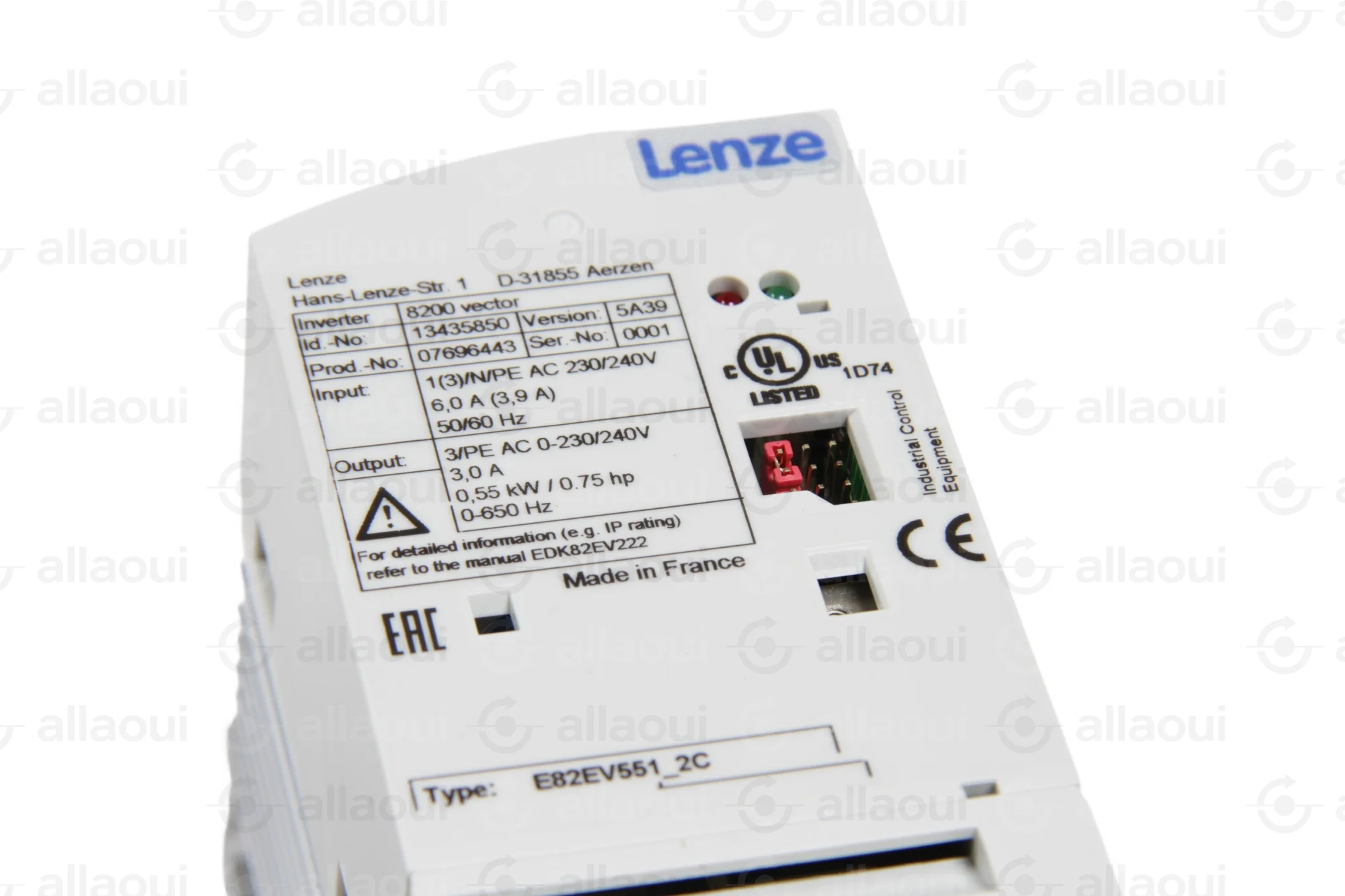 Lenze Frequency Converter 8200 Vector E82EV551_2C