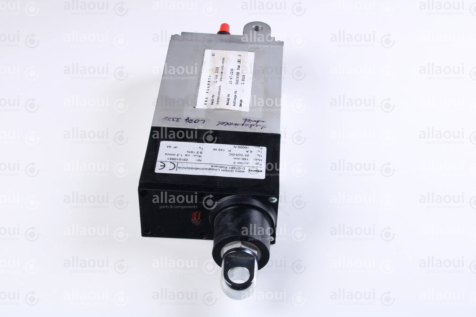 Elero Linear actuator Junior 2 Hub 150 mm 231010951 Elero Linear actuator Junior 2 Hub 150 mm 231010951