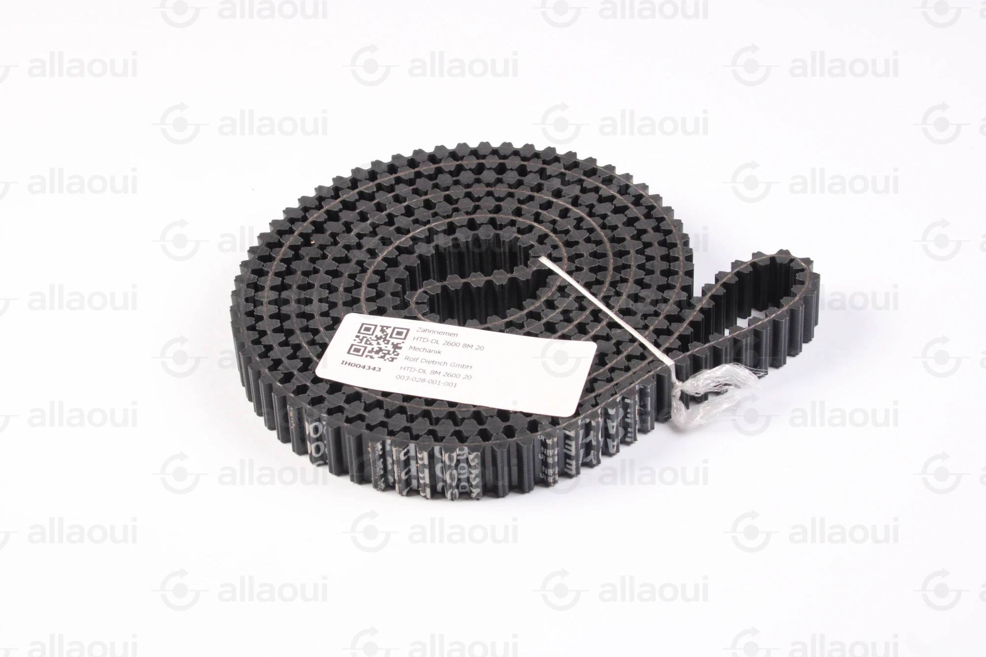 Rolf Dietrich GmbH Timing Belt HTD-DL 8M 2600 20 Rolf Dietrich GmbH Timing Belt HTD-DL 8M 2600 20