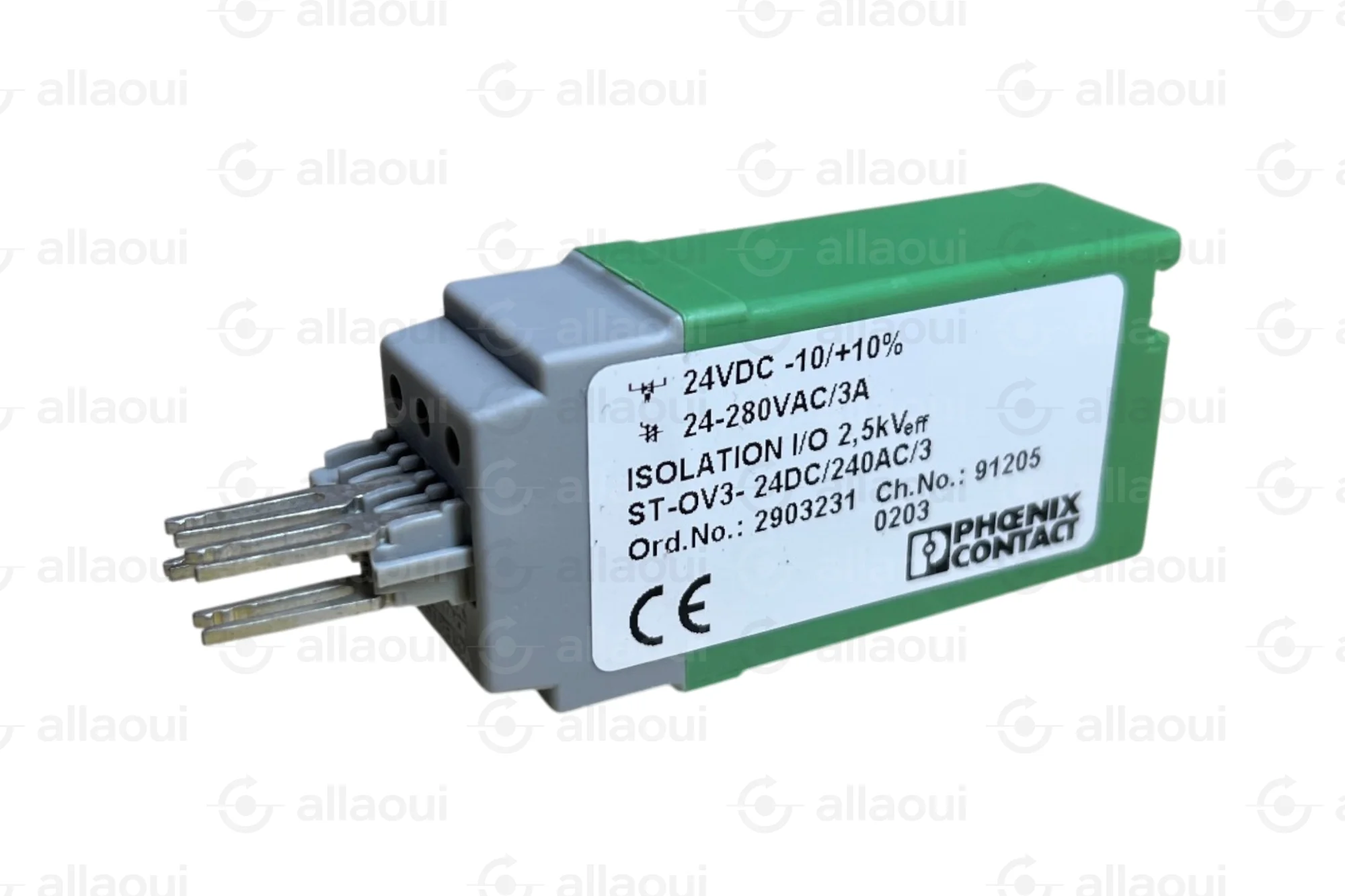 Phoenix Contact Solid State Relay ST-OV3 24DC/240AC/3 3A 280VAC 2903231