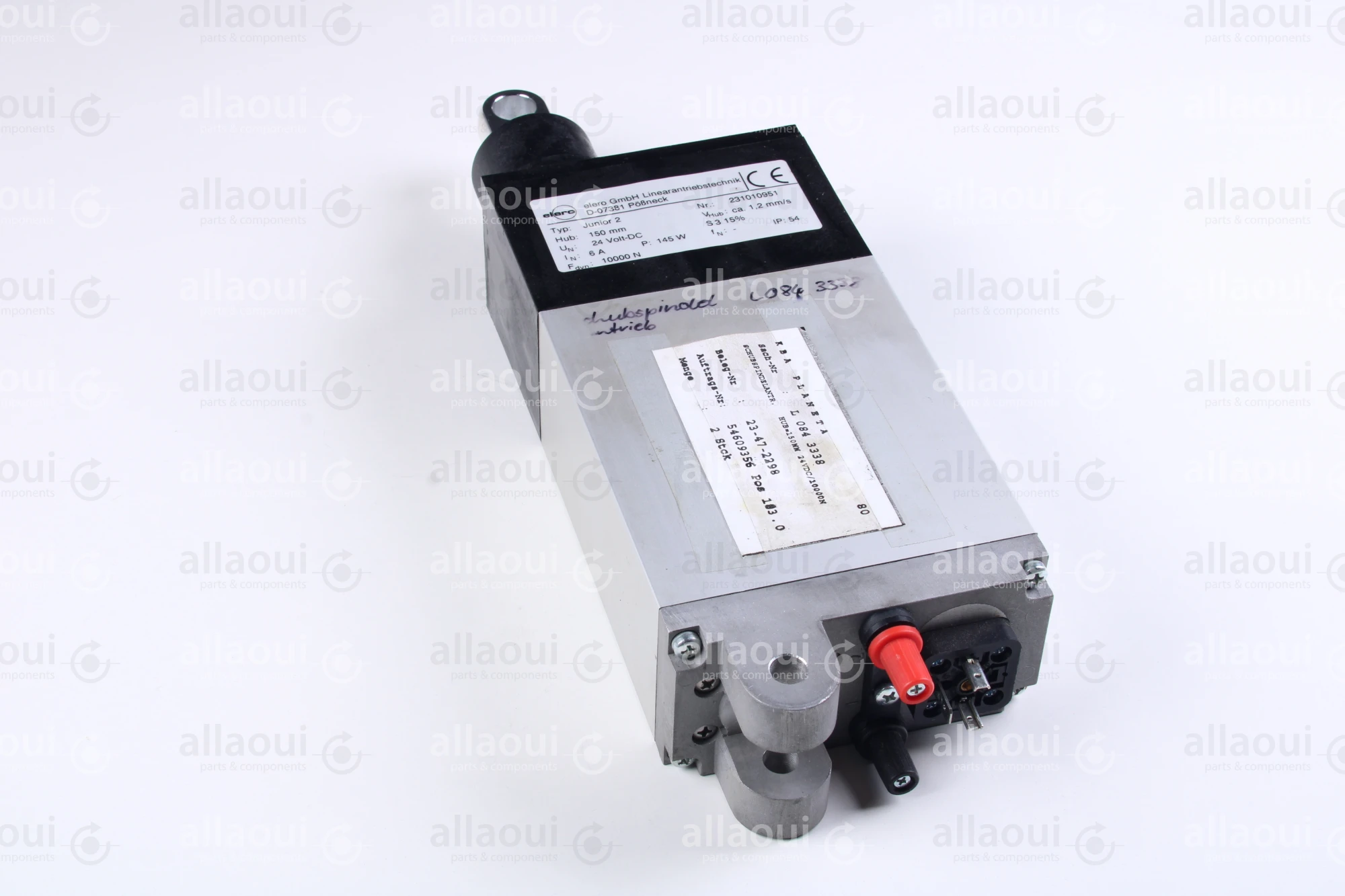 Elero Linear actuator Junior 2 Hub 150 mm 231010951 Elero Linear actuator Junior 2 Hub 150 mm 231010951