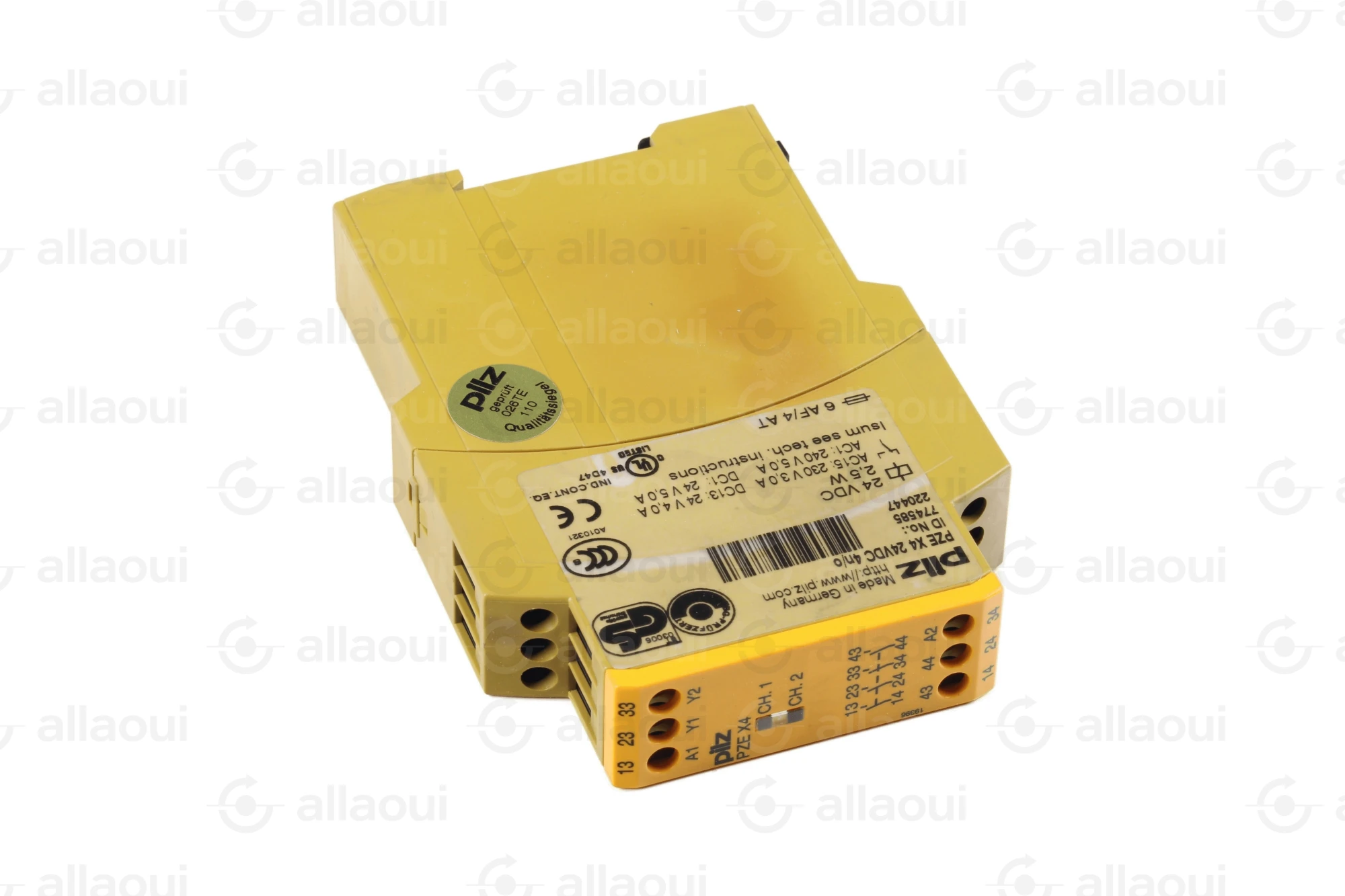 Pilz Contactor PZE X4 24VDC 4n/0 Pilz Contactor PZE X4 24VDC 4n/0