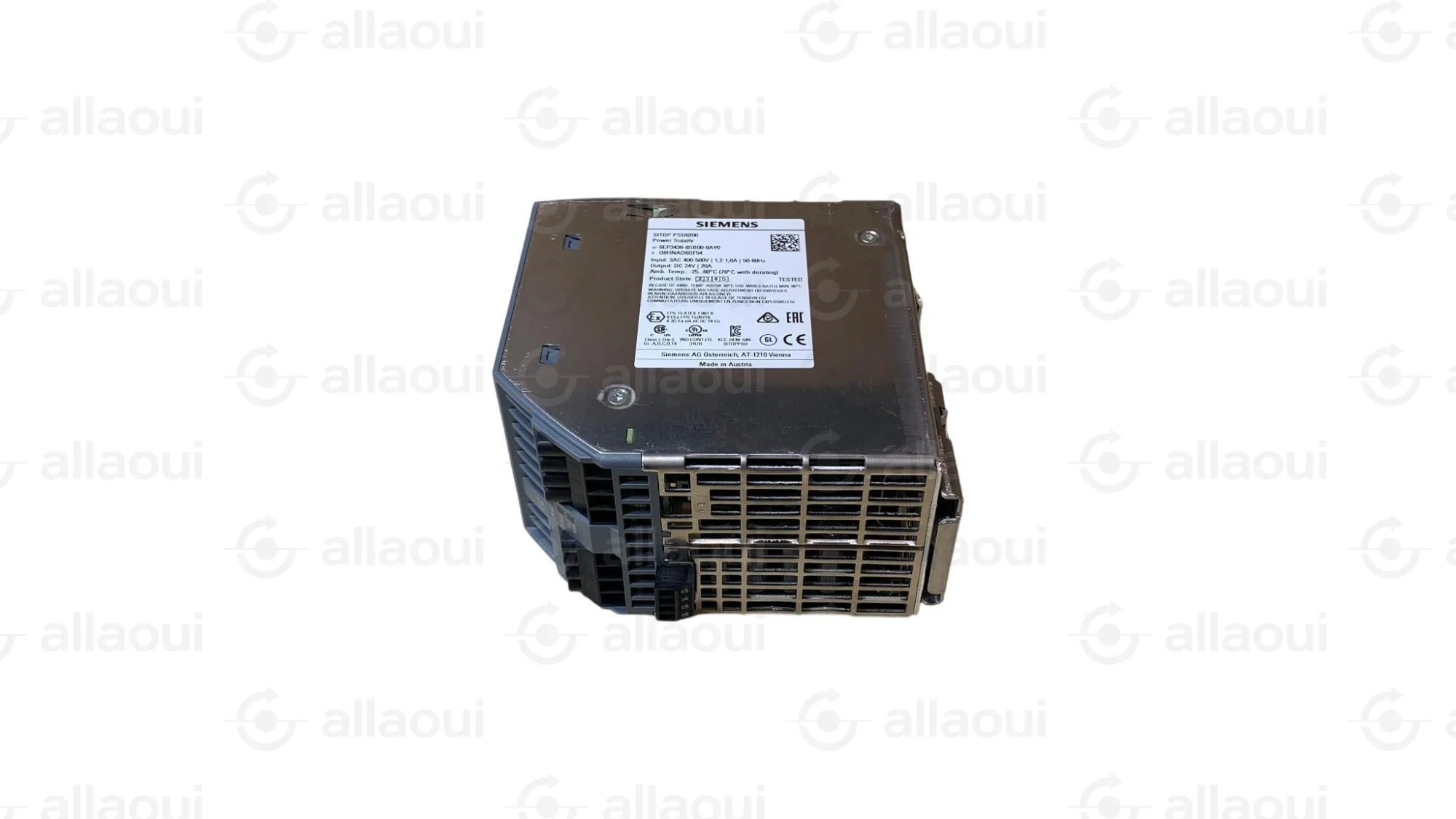 Siemens SITOP PSU8200 3-Phase Power Supply 24V DC 20A 480W 6EP3436-8SB00-0AY0 Siemens SITOP PSU8200 3-Phase Power Supply 24V DC 20A 480W 6EP3436-8SB00-0AY0