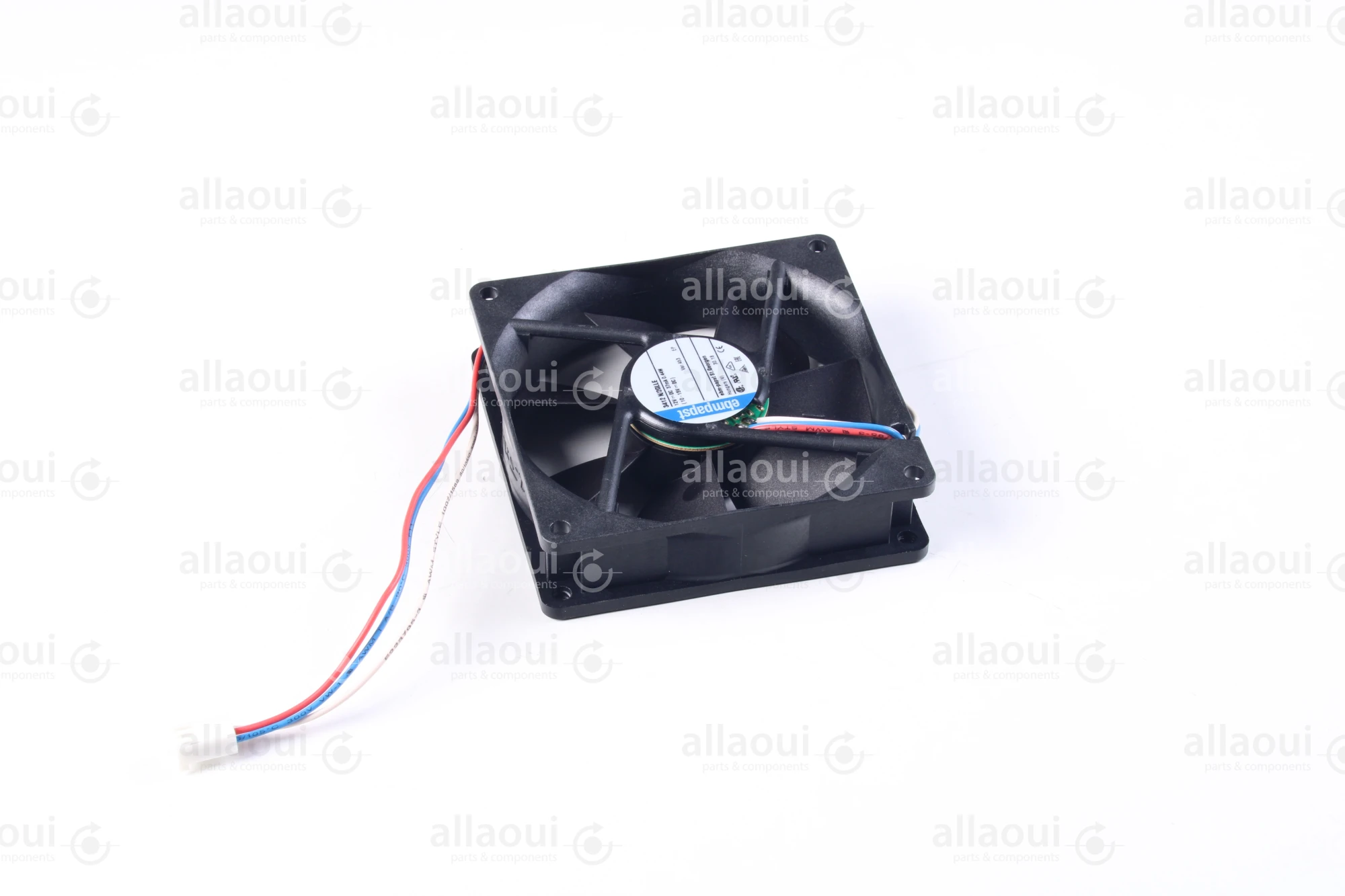 Ebmpapst Axial fan DC 92x92x25mm 12V 3412 N/2GLLE Var.453 Ebmpapst Axial fan DC 92x92x25mm 12V 3412 N/2GLLE Var.453