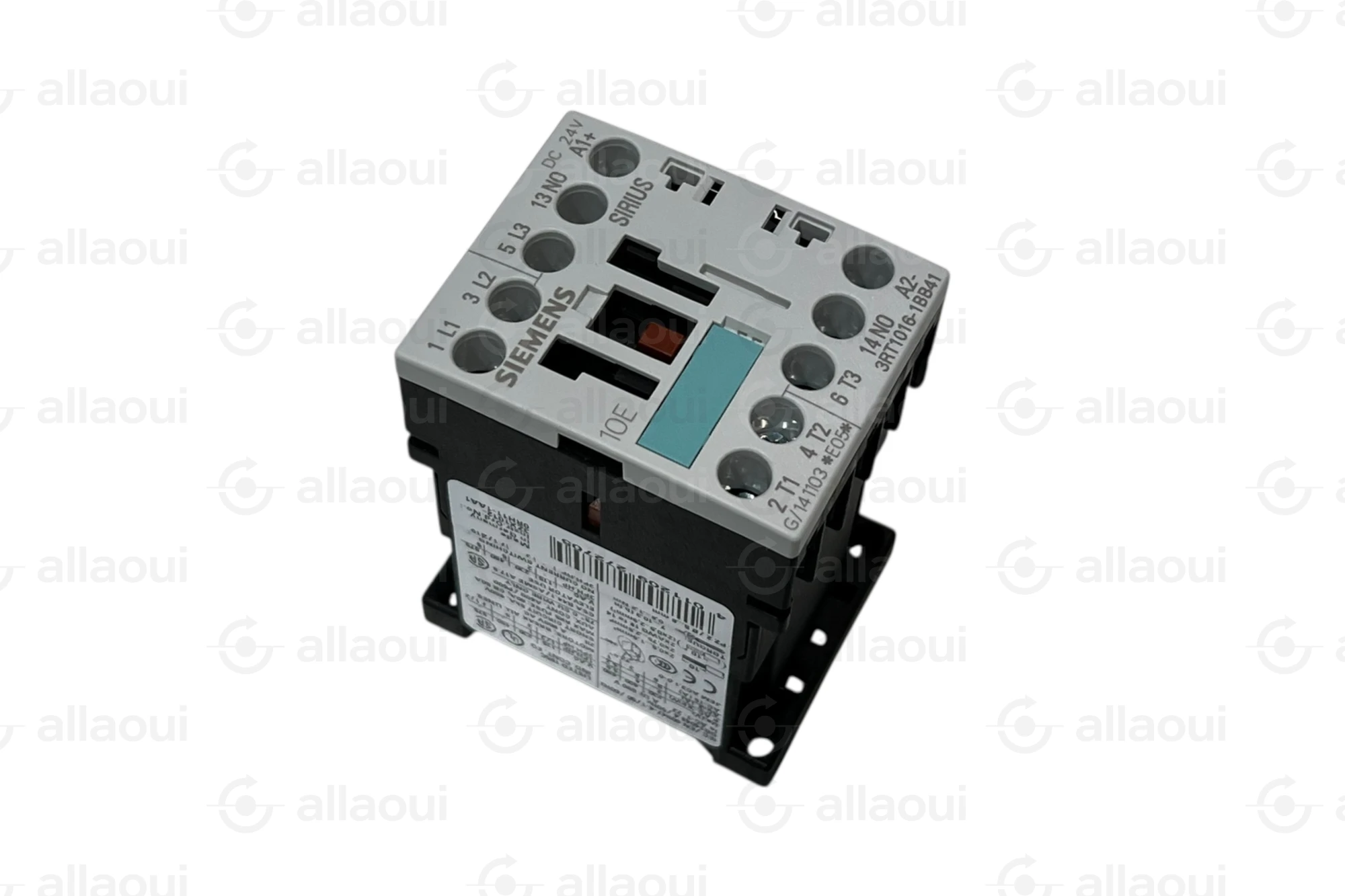 Siemens Power Contactor 4kW 400V AC 24V DC 3RT1016-1BB41 Siemens Power Contactor 4kW 400V AC 24V DC 3RT1016-1BB41