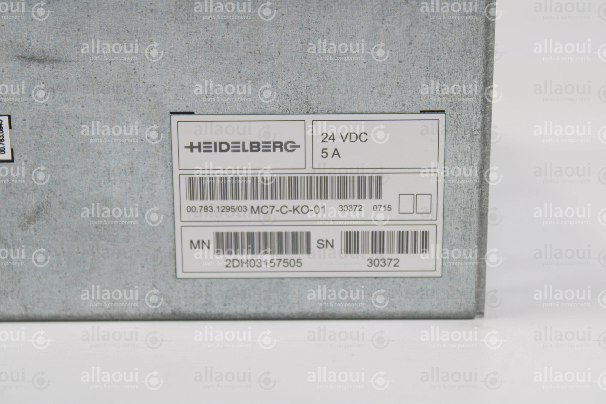 Heidelberg Sheetfed Control MC7-C-KO-01 Heidelberg Sheetfed Control MC7-C-KO-01