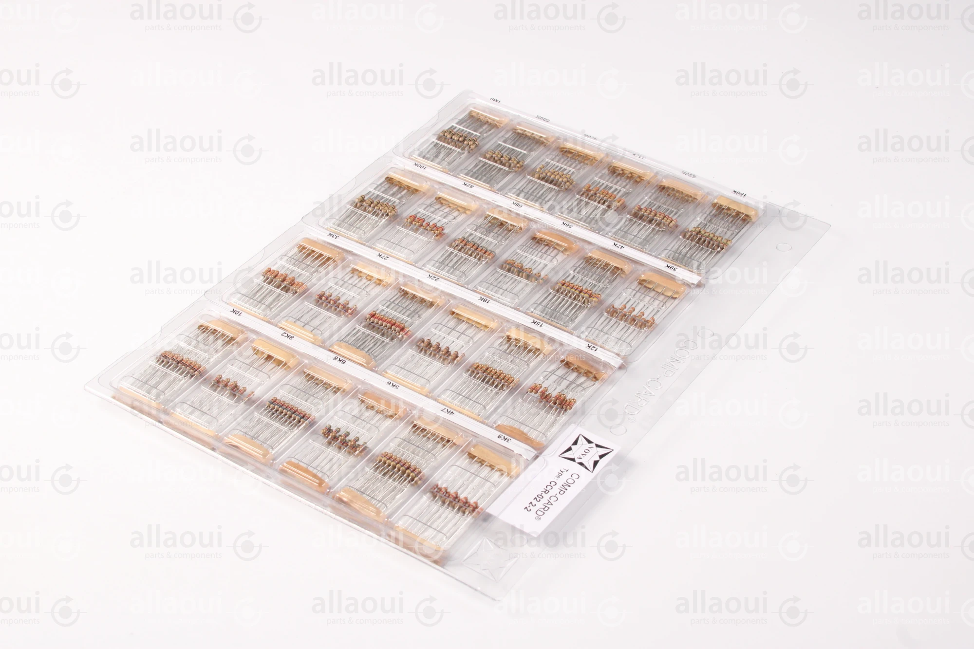 Nova Comp-Card Carbon Film Resistors CCR-02 2-2 Nova Comp-Card Carbon Film Resistors CCR-02 2-2