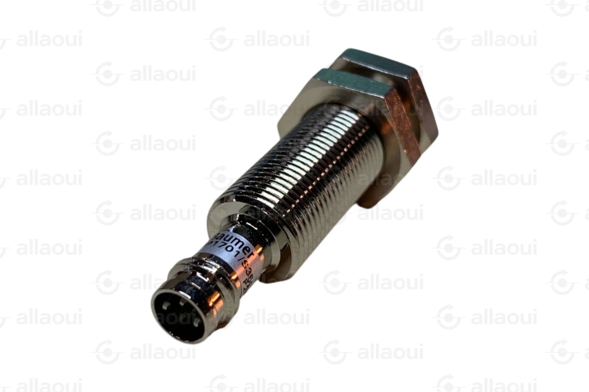 Baumer Inductive Proximity Sensor M8 Cylindrical Threaded 4mm 200mA PNP IP67 IFRM 12P1701/S35L
